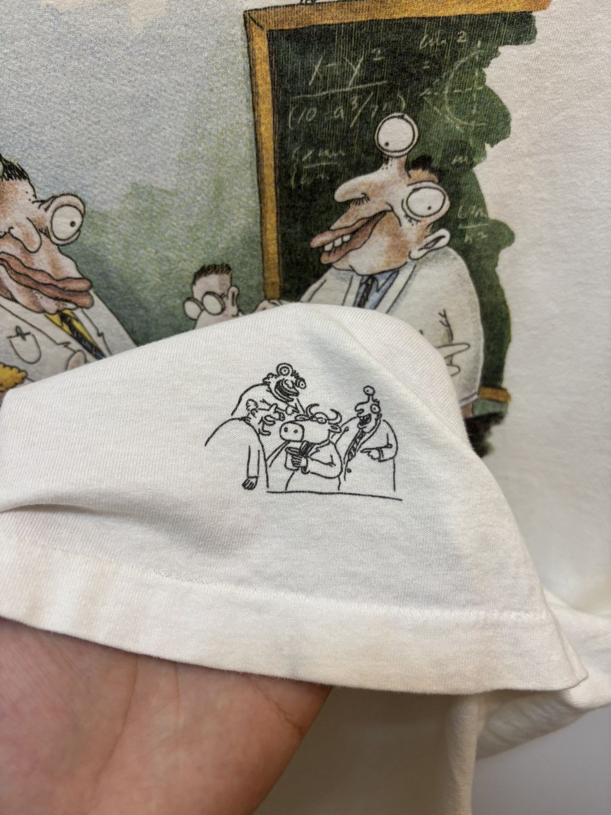 Other Vintage 90's The Far Side Laboratory Peer Pressure Size US L / EU 52-54 / 3 - 4 Thumbnail