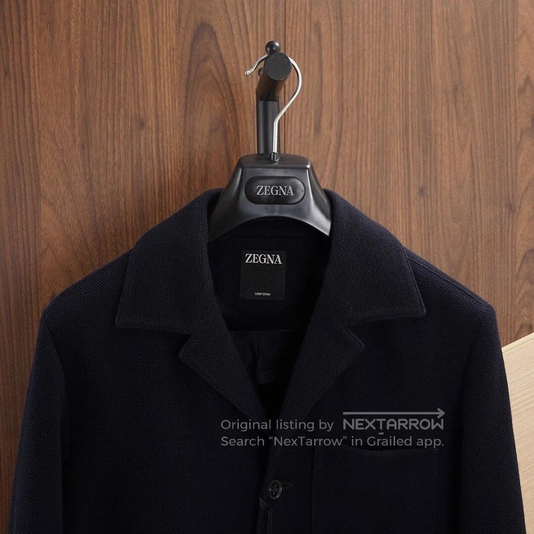 Ermenegildo Zegna ZEGNA Navy Blue Jacket Special Offer. Size US S / EU 44-46 / 1 - 4 Thumbnail
