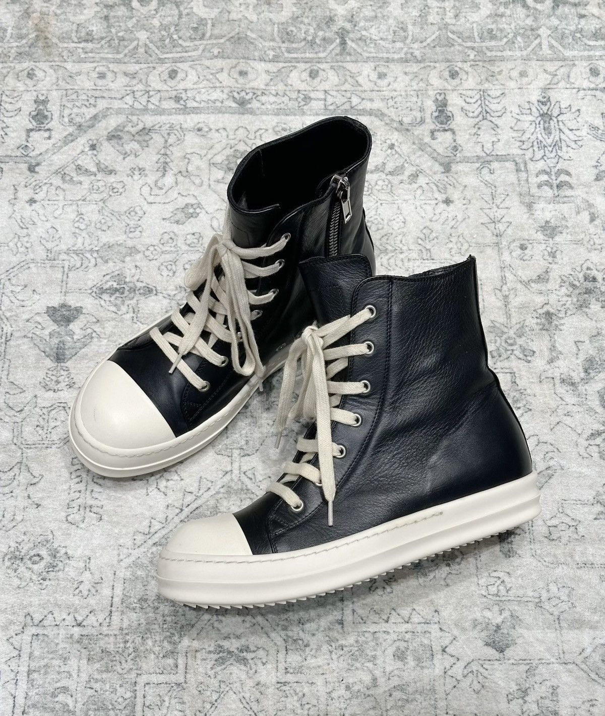 Rick Owens Rick Owens Mainline High-Top Zip Big Converse Size US 7 / EU 40 - 4 Thumbnail