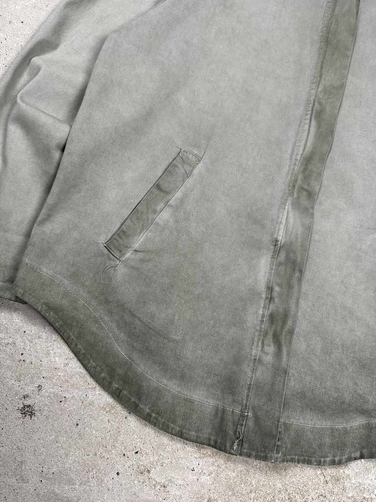 Other Vintage Y2K Grey/Khaki Faded Hooded Full Zip Jacket Archive Size US M / EU 48-50 / 2 - 3 Thumbnail