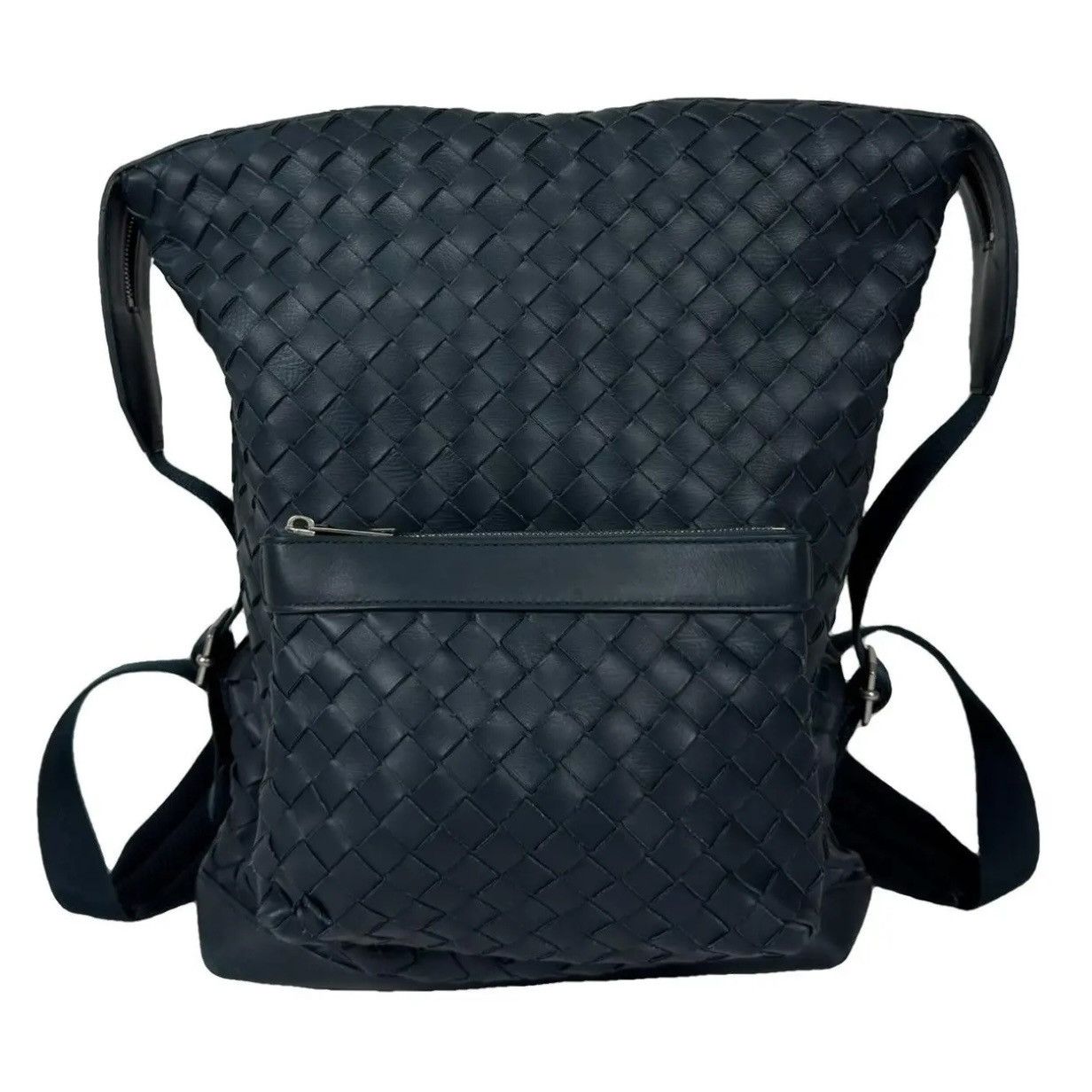 Bottega Veneta Bottega Veneta Intrecciato Leather Backpack Size ONE SIZE - 1 Thumbnail