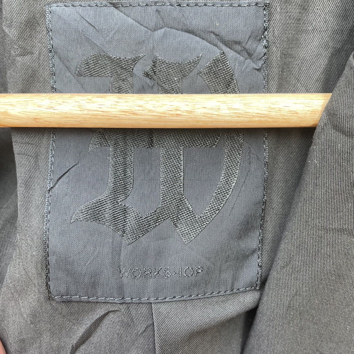 🔥🔥🇯🇵Workshop By Yohji Yamamoto Black Suit Coat Cotton Blazer