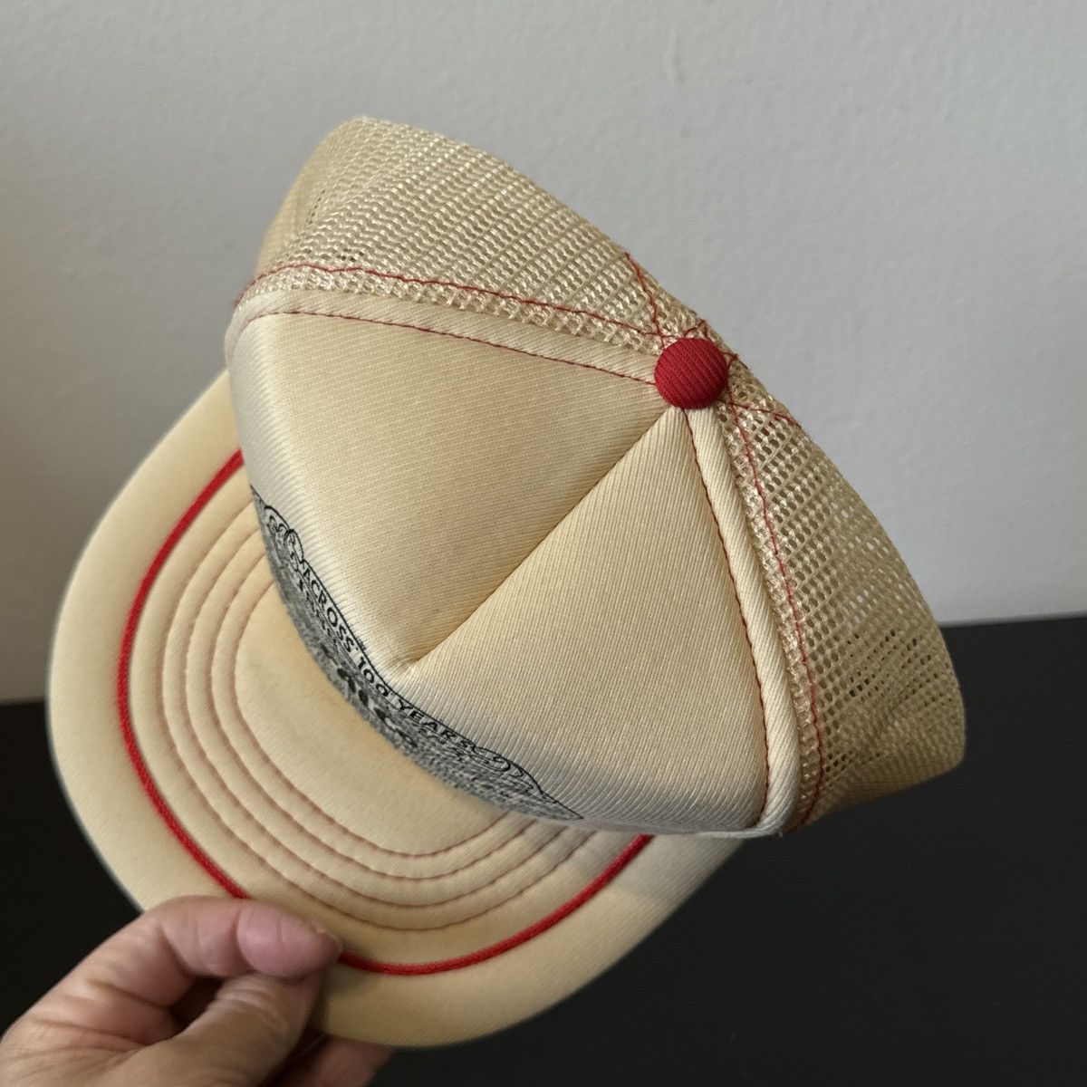 Vintage Vintage 80s Palco Kansas Trucker Hat Across 100 Years 1988 Size ONE SIZE - 6 Thumbnail