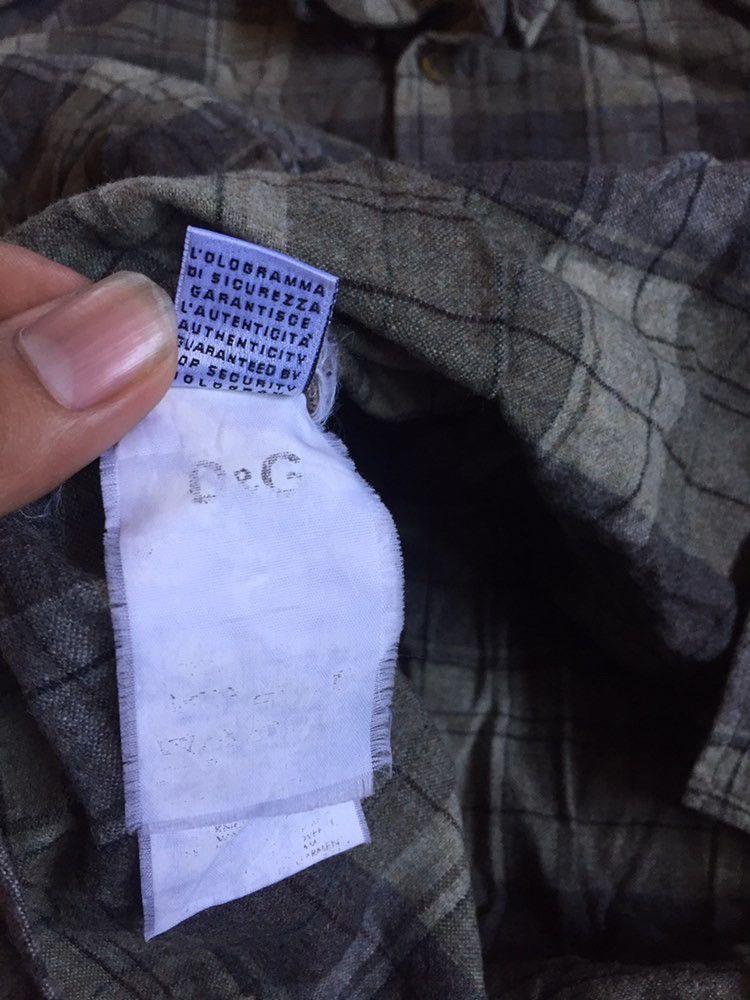 Dolce & Gabbana Dolce Gabbana Flannel Button Shirt Size US M / EU 48-50 / 2 - 5 Thumbnail