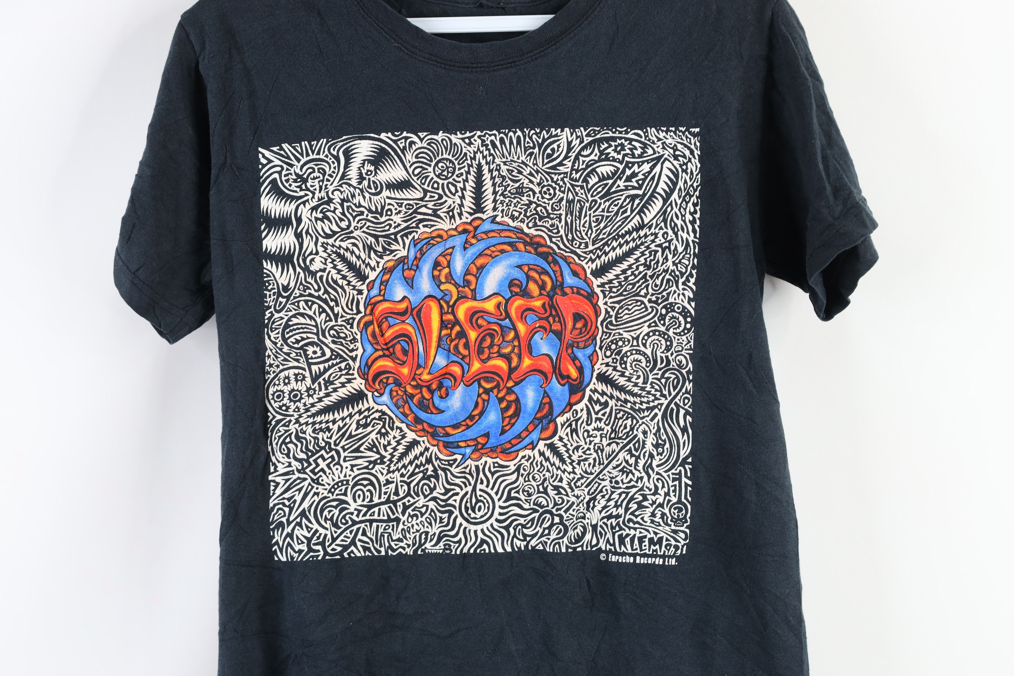Vintage Retro Spell Out Sleep Holy Mountain Doom Stoner Band T-Shirt Size US S / EU 44-46 / 1 - 4 Thumbnail