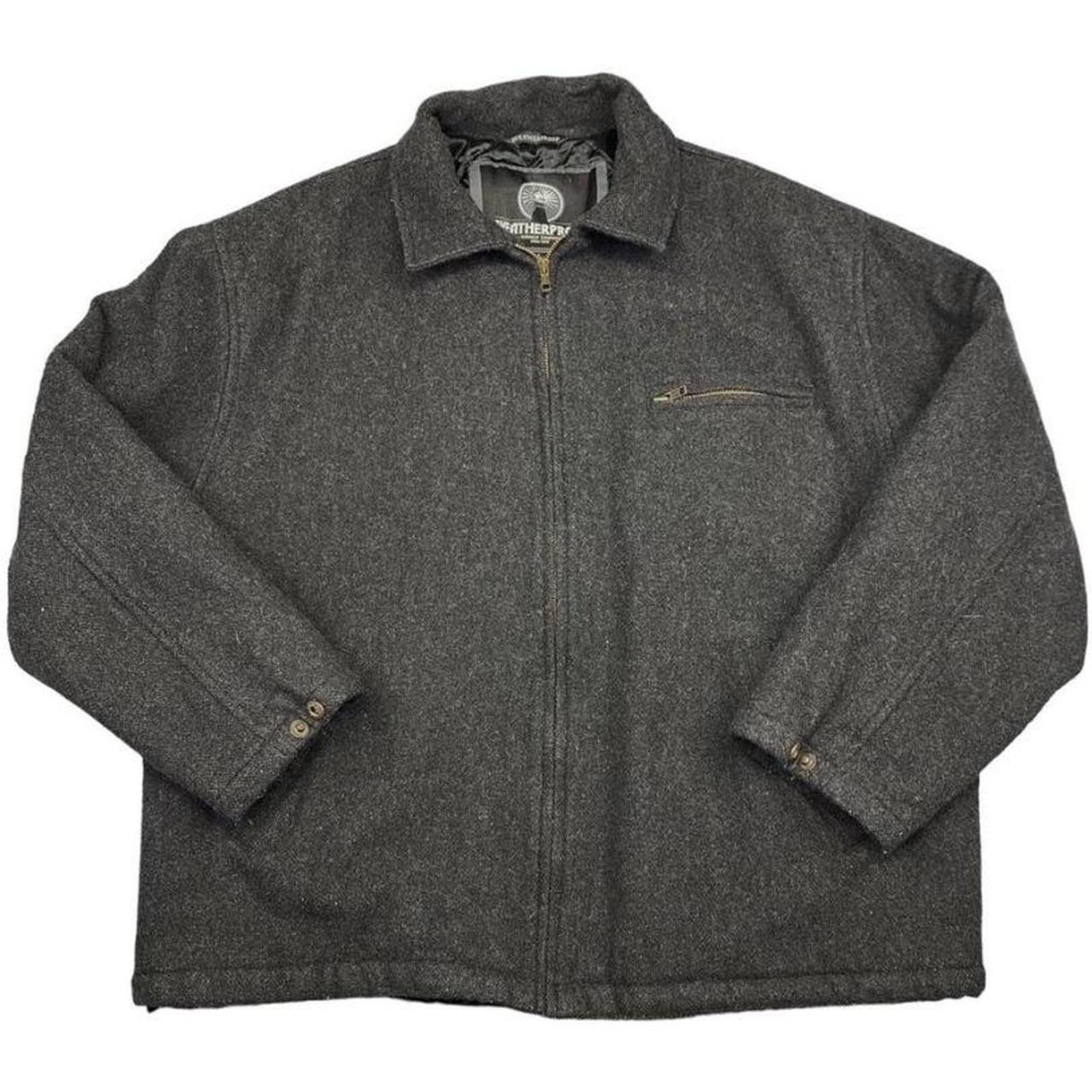 Weatherproof Vintage zip up wool insulated | Grailed