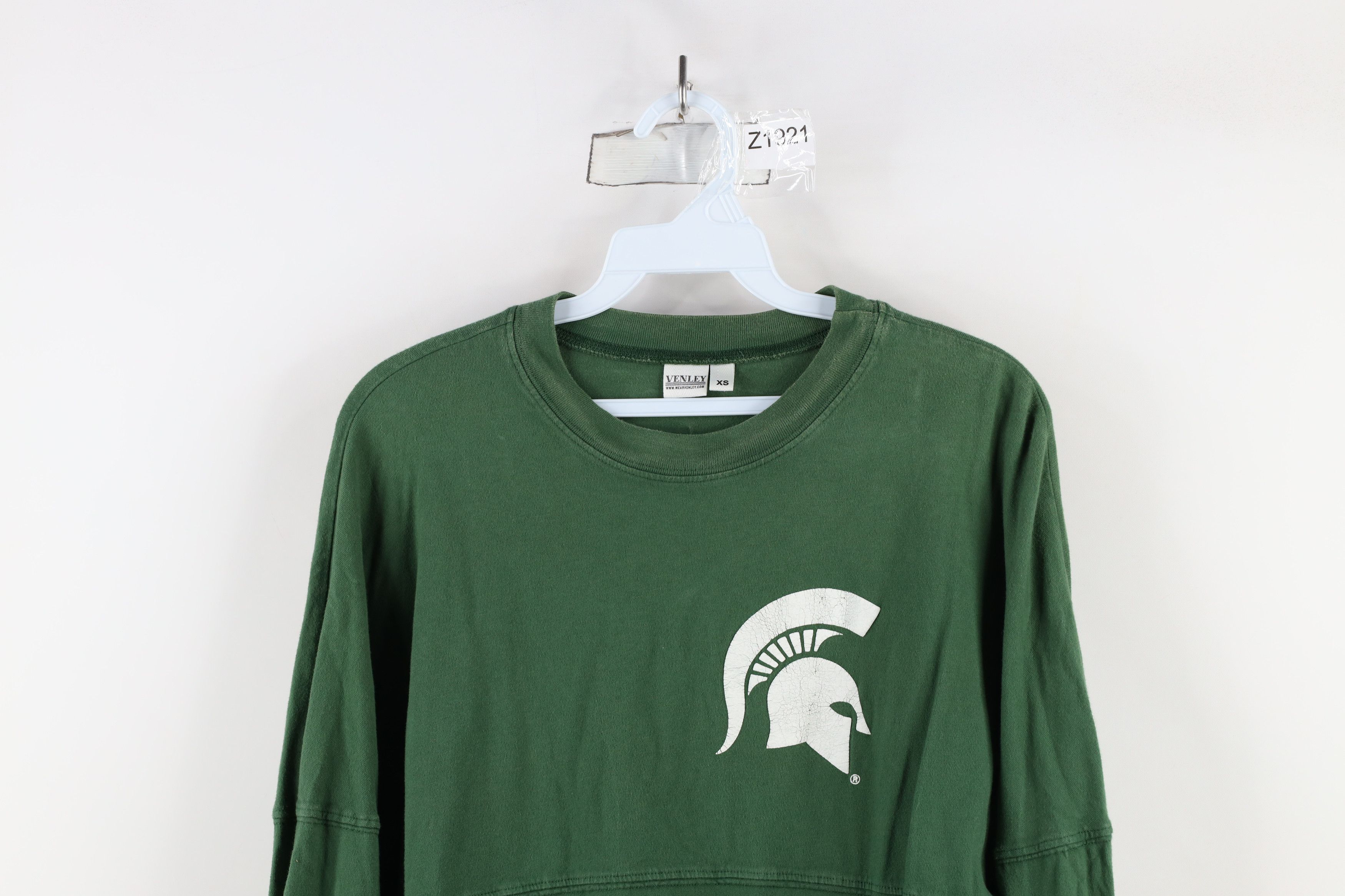 Vintage Vintage Y2K Michigan State University Spirit Jersey T-Shirt Size XS / US 0-2 / IT 36-38 - 2 Thumbnail