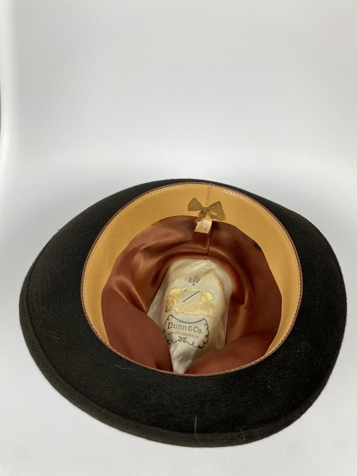 Other Dunn&Co Wool Fedora Hat Size 58 7 1/8 Great Britain Size ONE SIZE - 7 Thumbnail