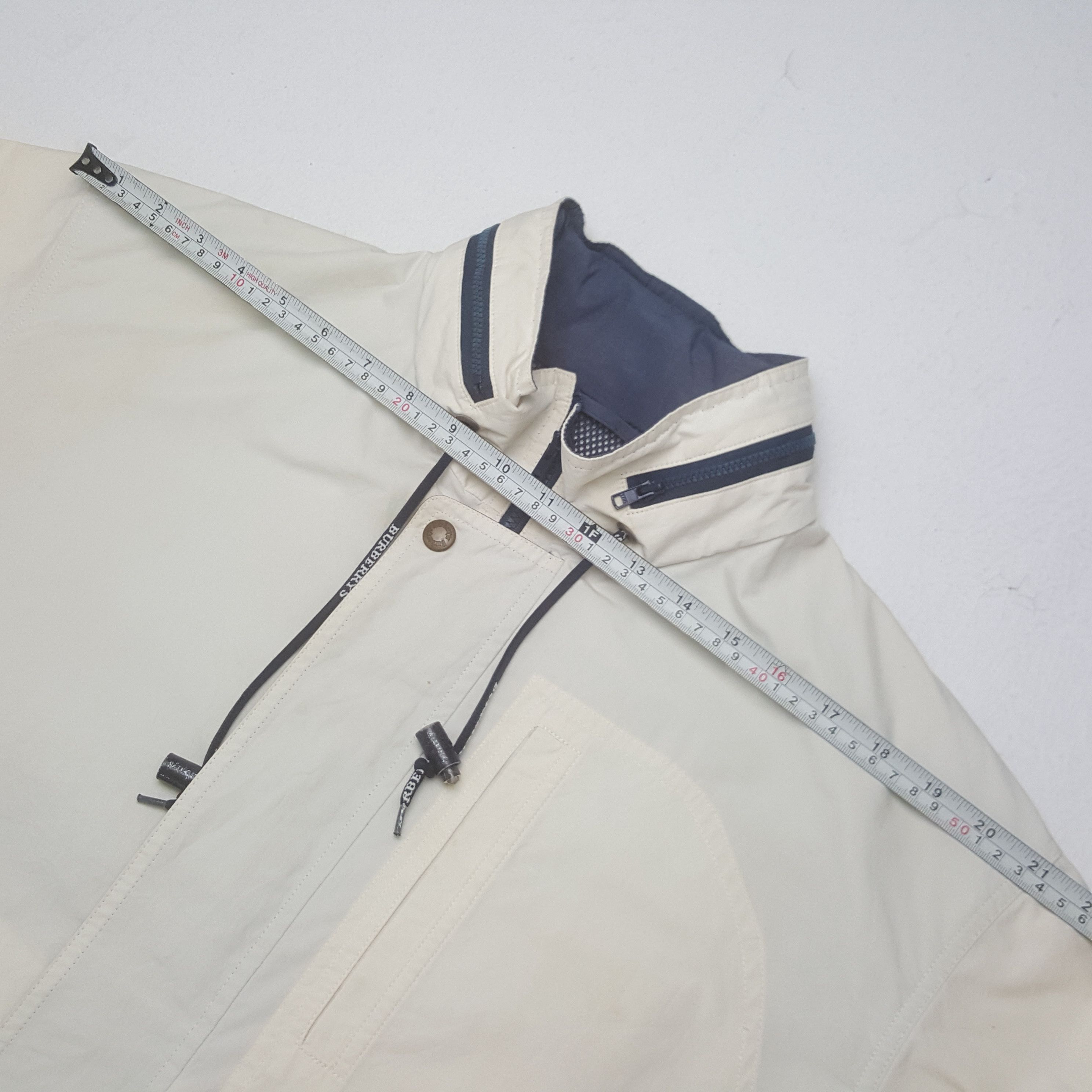 Burberry × Vintage 90’s Burberrys Custom Art Skull Zipper Windbreaker Jacket Size US L / EU 52-54 / 3 - 5 Thumbnail