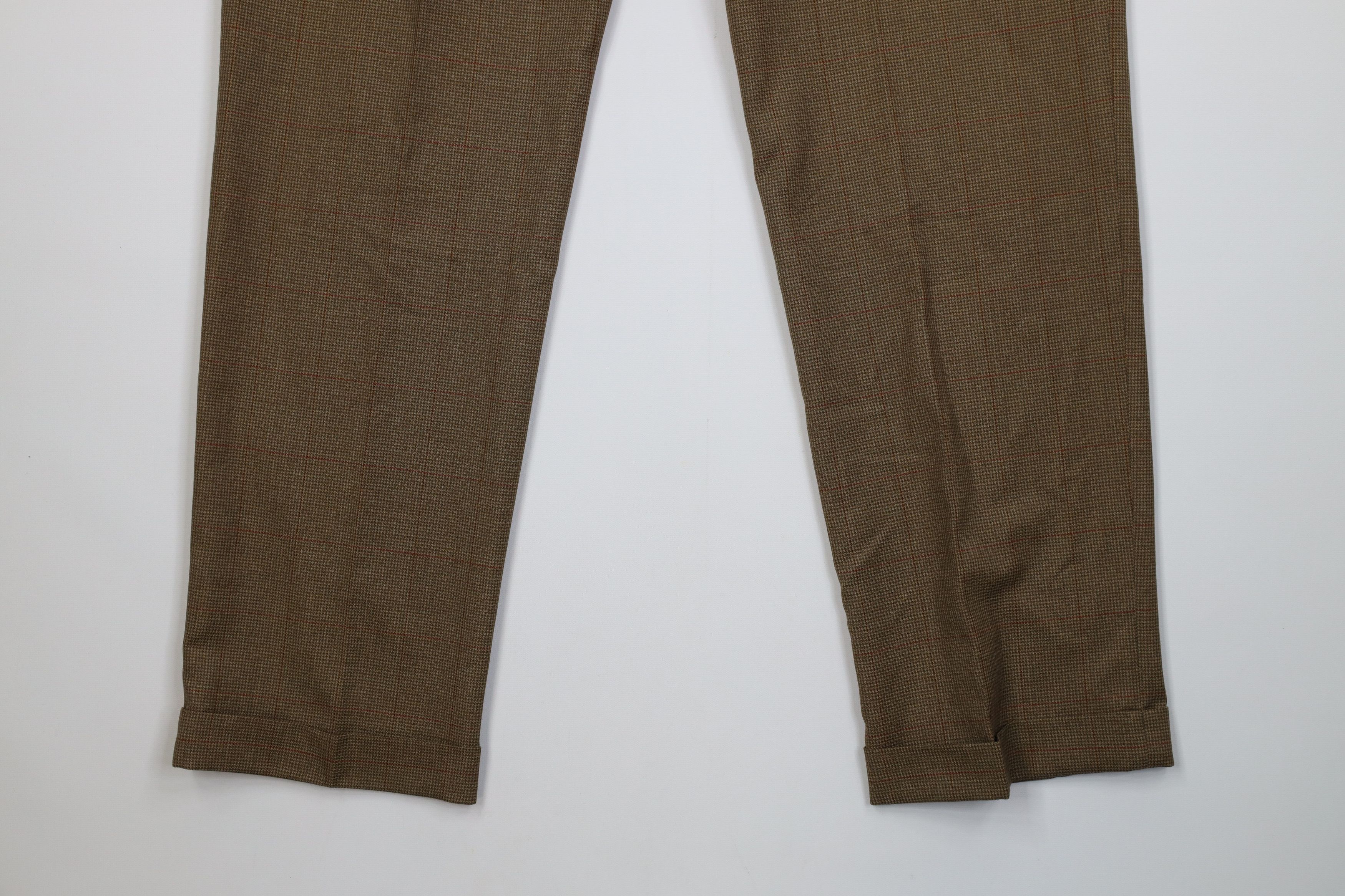 Tommy Hilfiger Vintage 90s Tommy Hilfiger Wool Knit Wide Leg Chino Pants Size US 36 / EU 52 - 14 Thumbnail