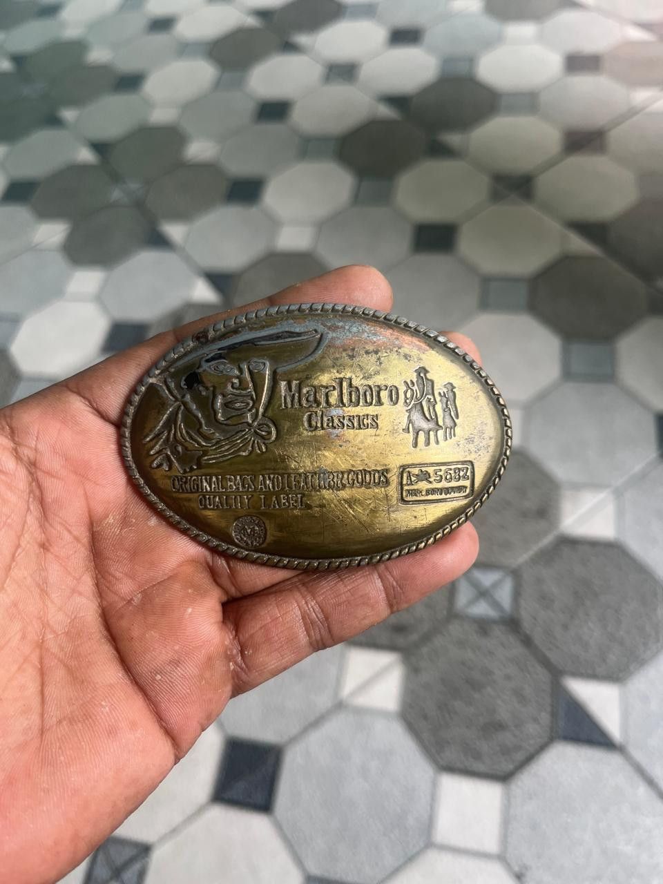 Marlboro Vintage Marlboro Cowboy Belt Buckle Size ONE SIZE - 2 Thumbnail