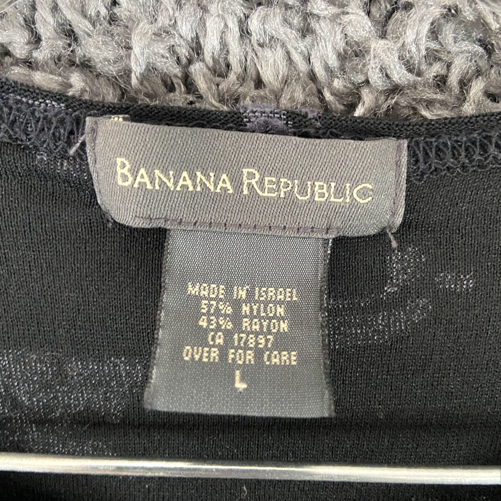 Banana Republic Banana Republic Sheer Blouse Floral Black Short Sleeve Women’s L Size L / US 10 / IT 46 - 5 Thumbnail