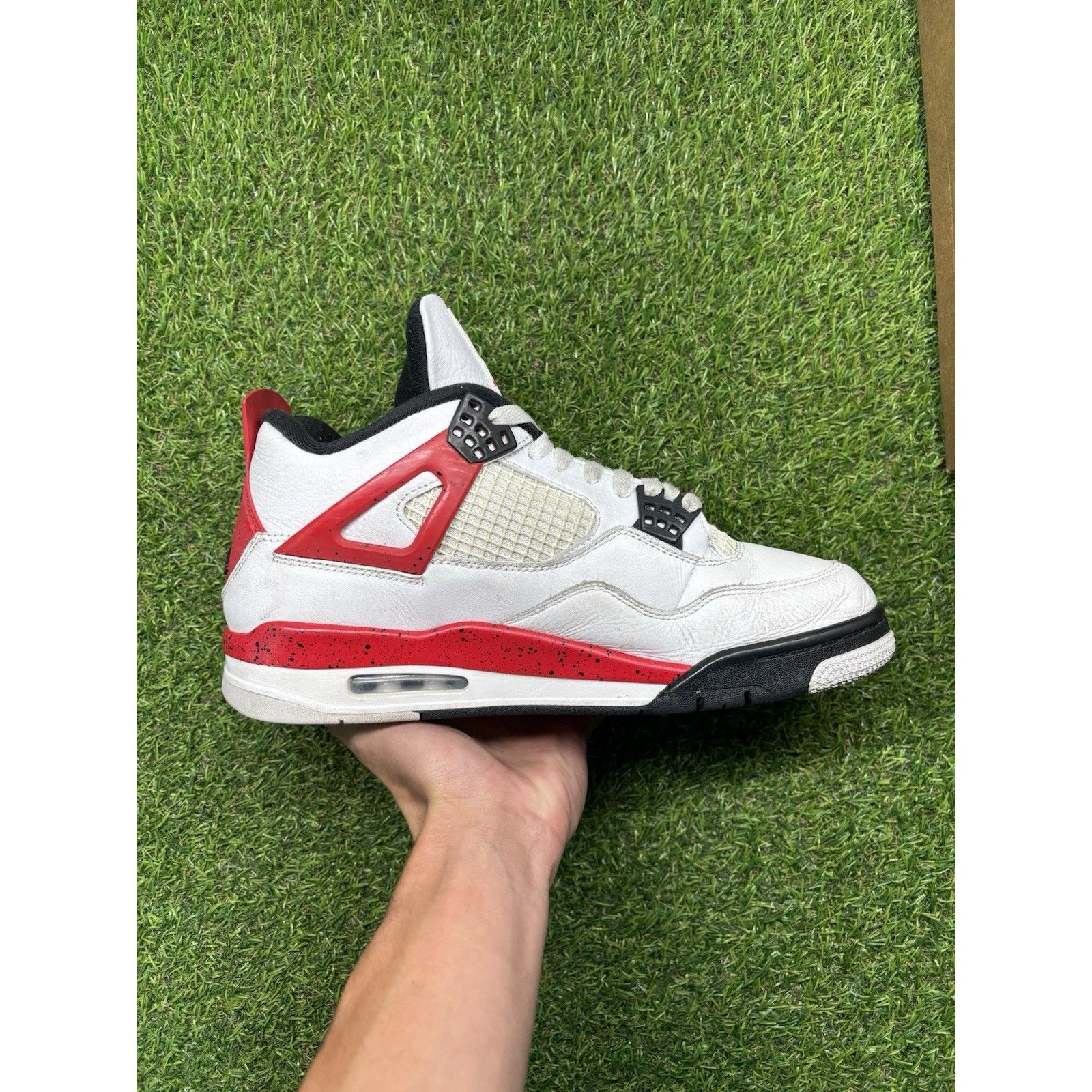 Jordan Brand Size 10 - Jordan 4 Retro Mid Red Cement | GOOD CONDITION! Size US 10 / EU 43 - 11 Thumbnail