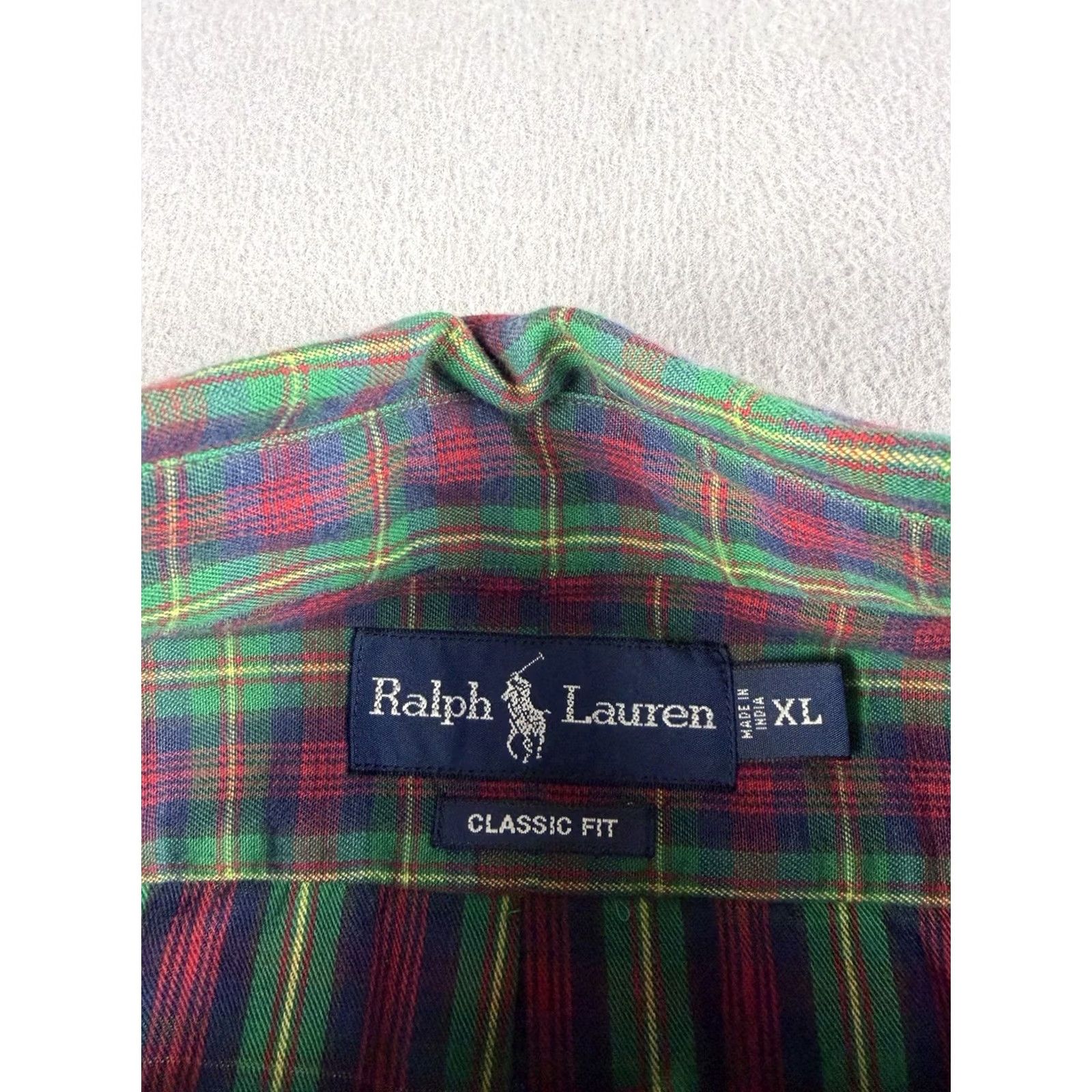 Polo Ralph Lauren Polo Ralph Lauren Shirt Men XL Multicolor Plaid Button-Down Cotton Pony Mens Shirt XL Multicolor Plaid Button-Down Cotton Pony Size US XL / EU 56 / 4 - 3 Thumbnail