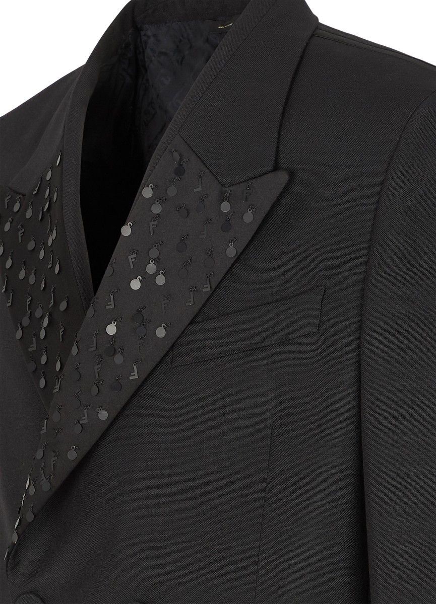 Fendi o1s1wg111025 Jacket in Black Size US XL / EU 56 / 4 - 3 Thumbnail