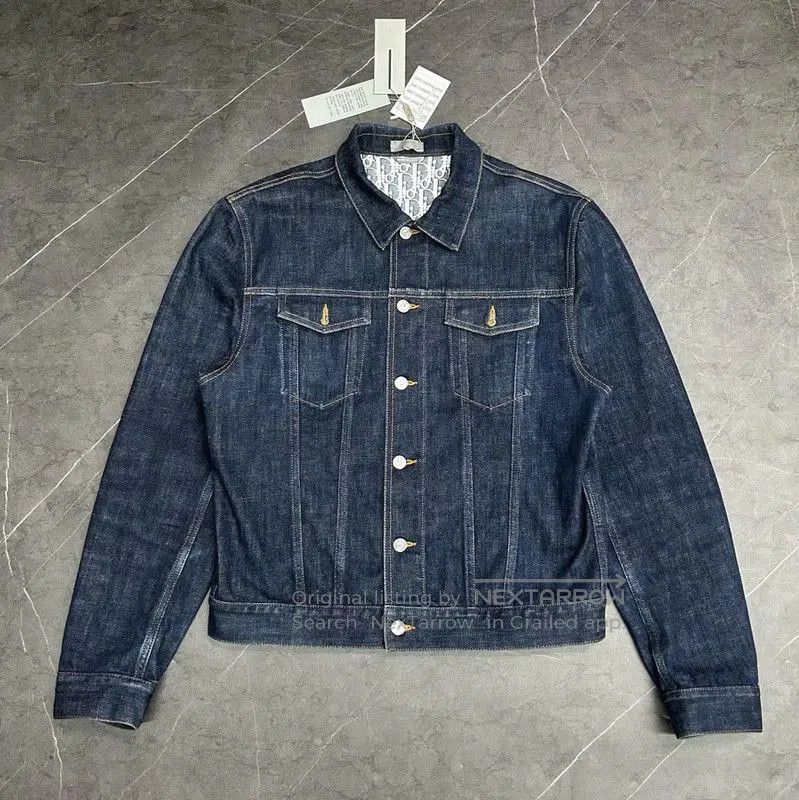 Dior Dior Blue Denim Jacket for Men . Size US M / EU 48-50 / 2 - 1 Thumbnail