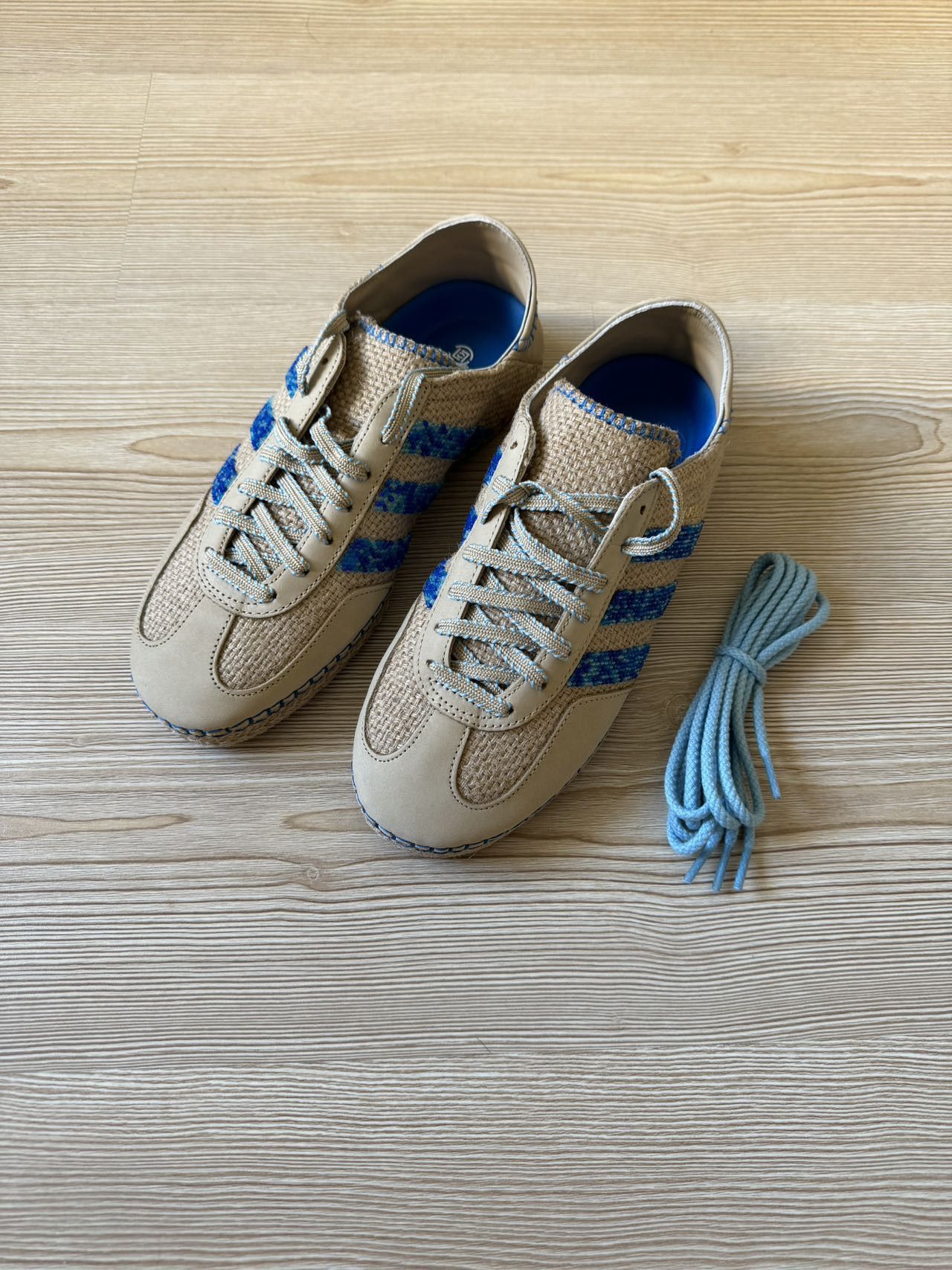 Adidas × CLOT Adidas Gazelle CLOT Linen Khaki US 8.5/ EU42 Size US 8.5 / EU 41-42 - 4 Thumbnail