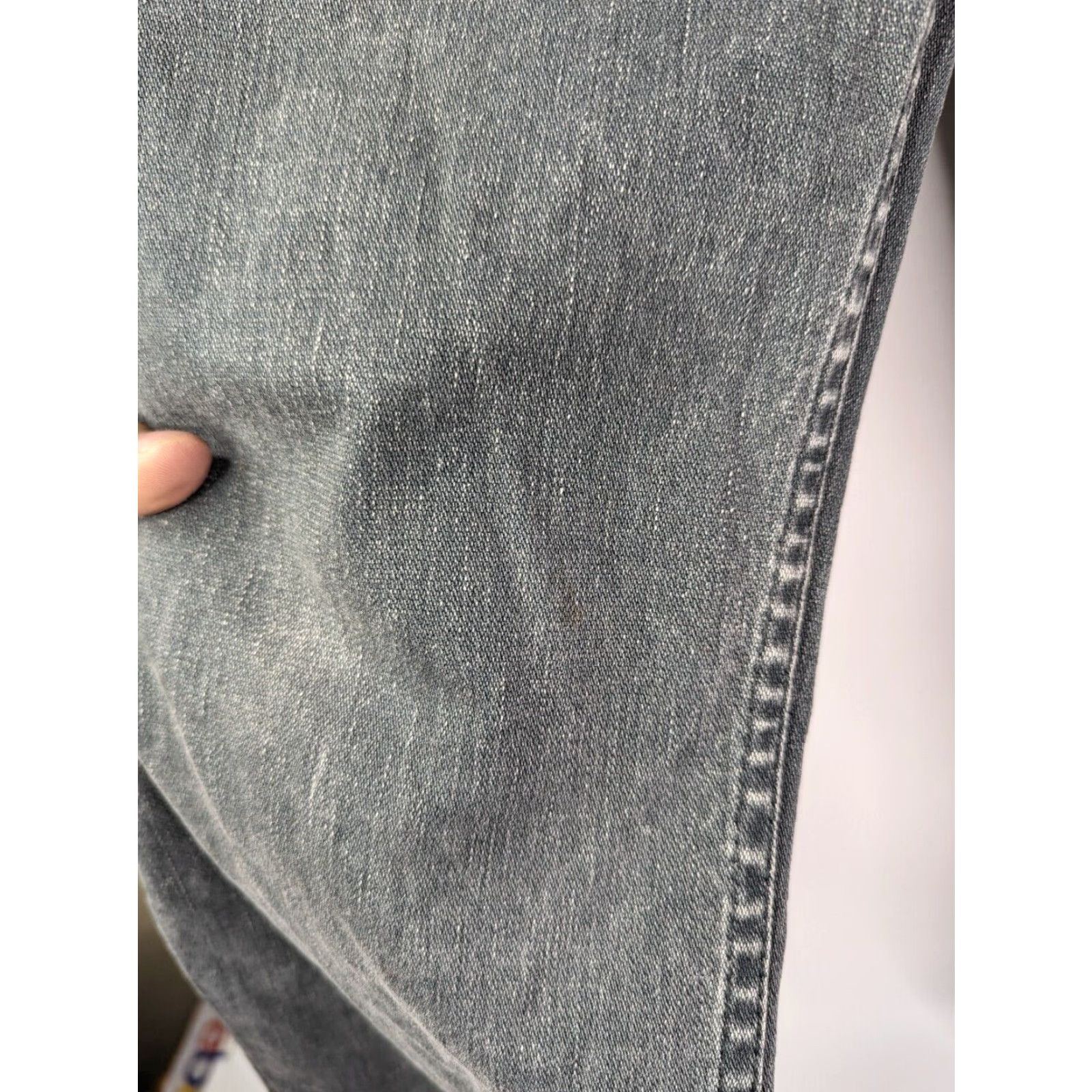Levi's Levi's 511 Slim Fit Jeans Mens Gray Denim Dark Wash 34 Inseam 33 84511-0214 Size US 34 / EU 50 - 2 Thumbnail