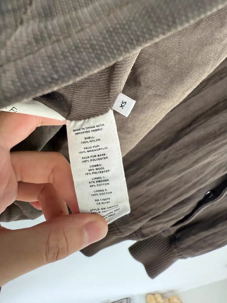 Helmut Lang HELMUT LANG Pilot jacket and cotton-padded jacket Size US XS / EU 42 / 0 - 7 Thumbnail
