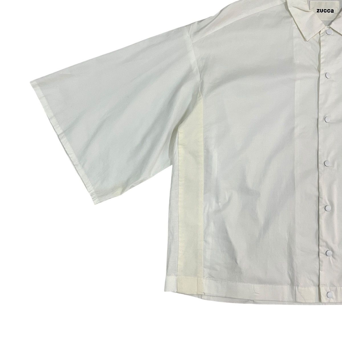 Zucca Issey Miyake Zucca Oversized Open Collar Boxy Shirts Size US L / EU 52-54 / 3 - 4 Thumbnail