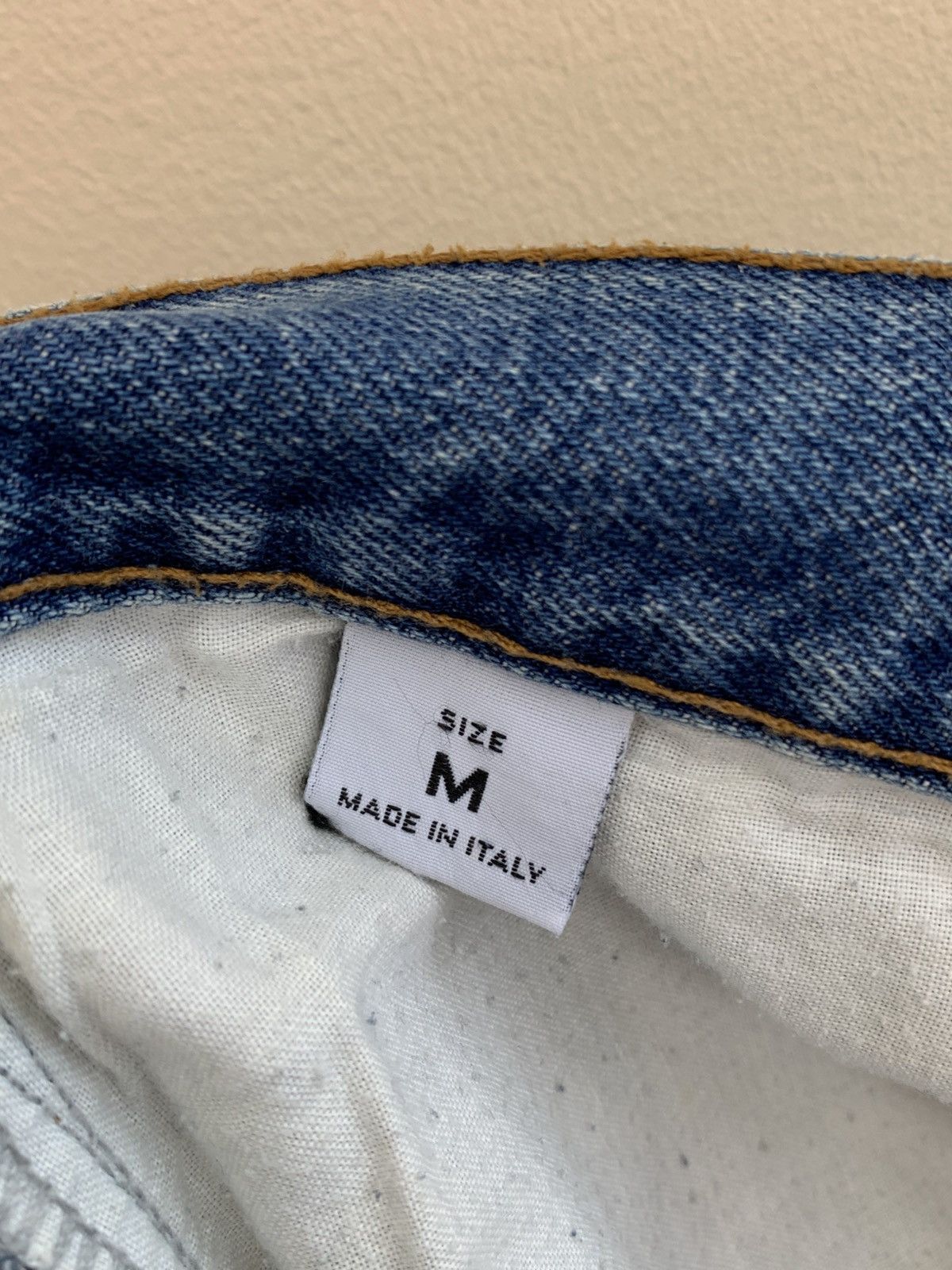 Roberto Cavalli Vintage Roberto Cavalli Blue Embroidered Flowers Denim Jeans Size US 32 / EU 48 - 17 Thumbnail