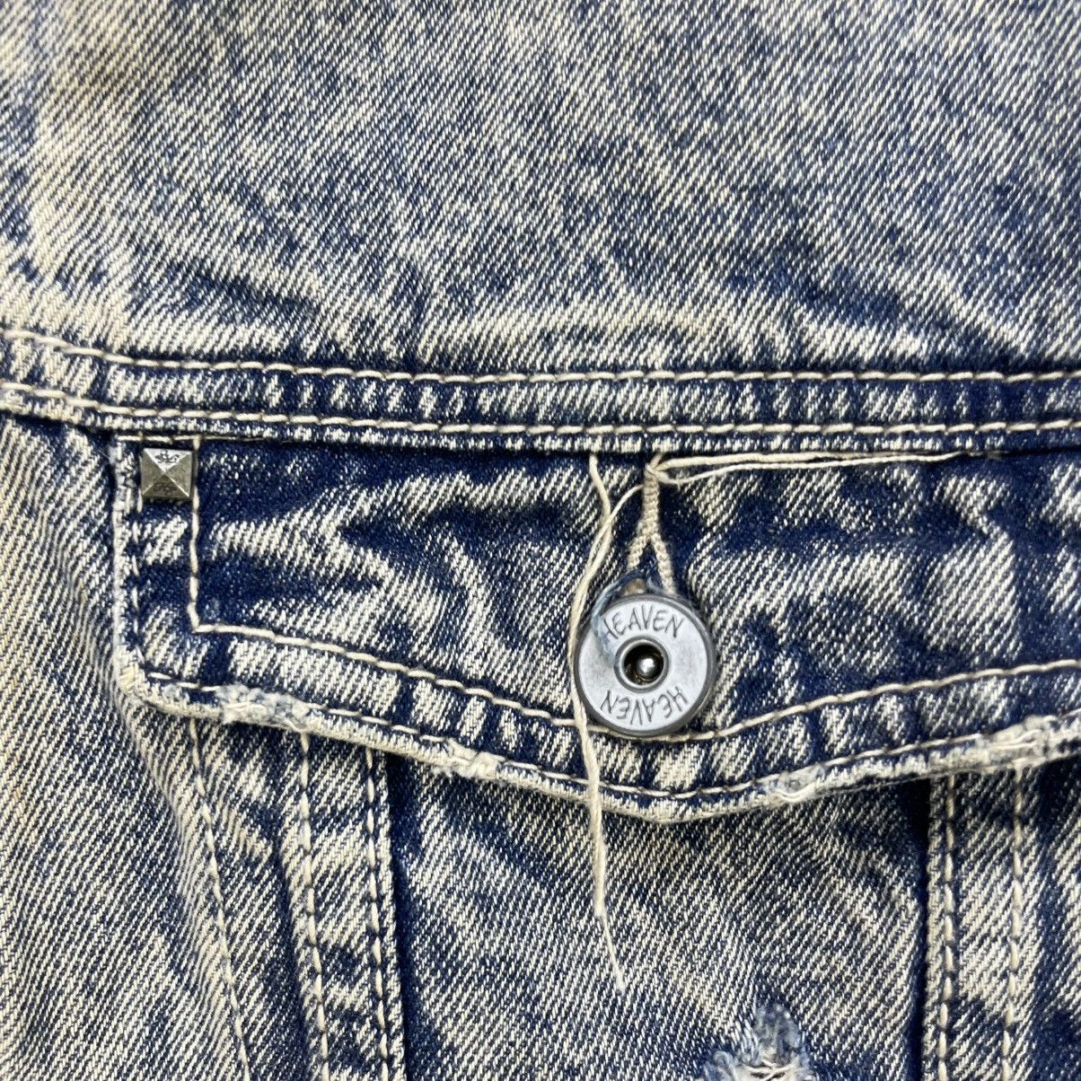 Japanese Brand × Levi's × Vintage Vintage Distressed Heaven Japanese Brand Acid Wash Jacket Size M / US 6-8 / IT 42-44 - 7 Thumbnail