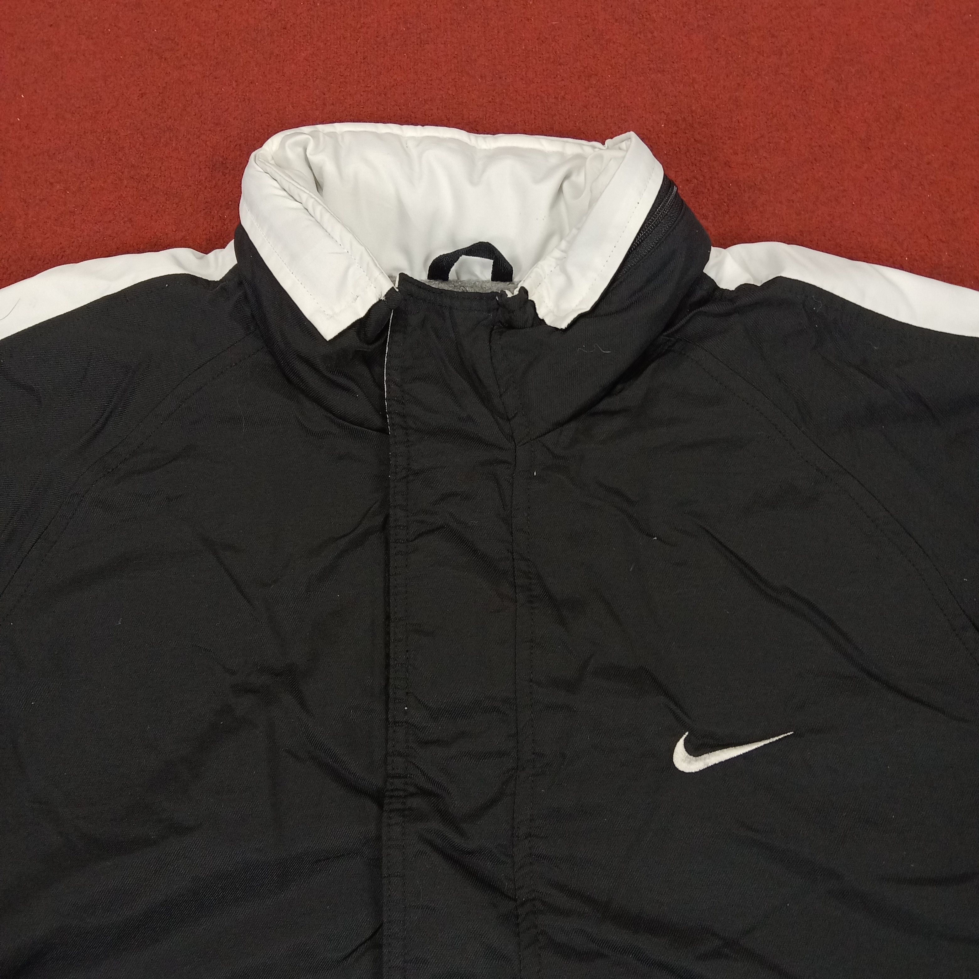 Nike × Vintage Nike Small Logo Design Streetwear Winter Long Jacket dp1 Size US XXL / EU 58 / 5 - 4 Thumbnail