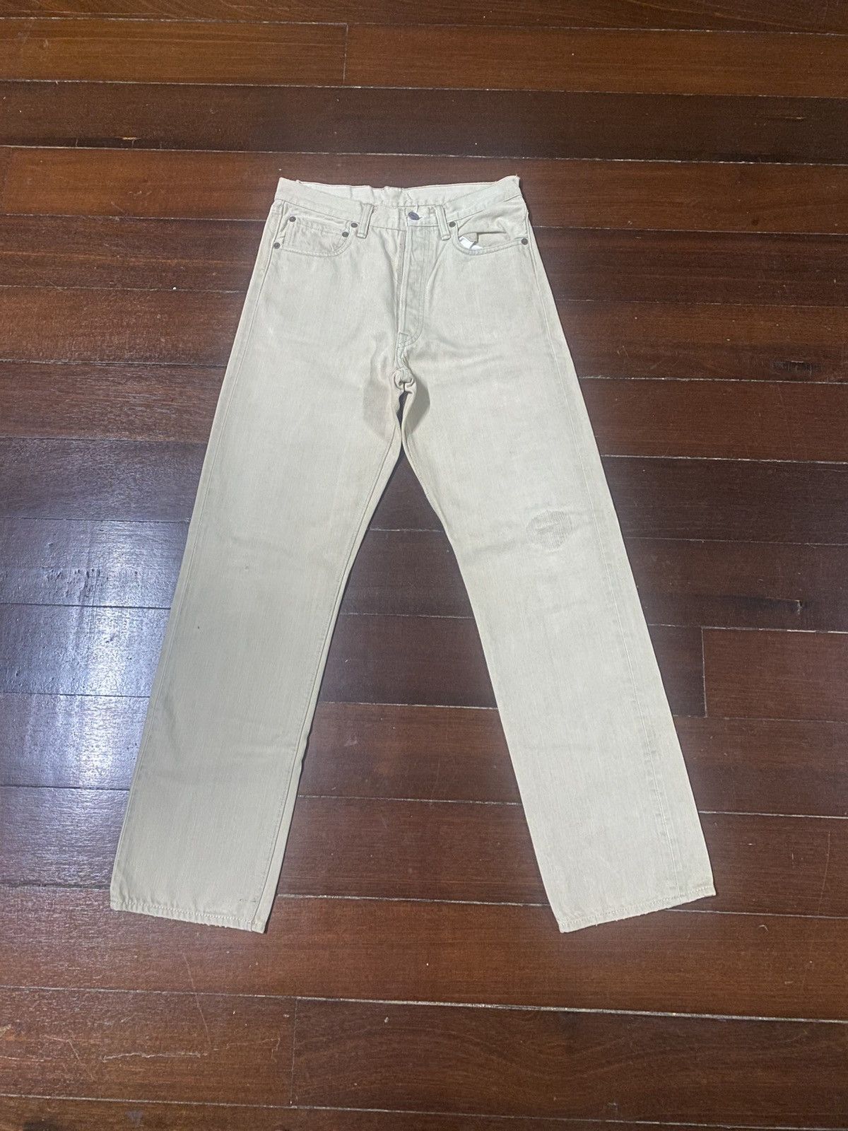 Warehouse & Co. Vintage y2k Warehouse & Co selvedge sun faded mud wash Size US 30 / EU 46 - 6 Thumbnail
