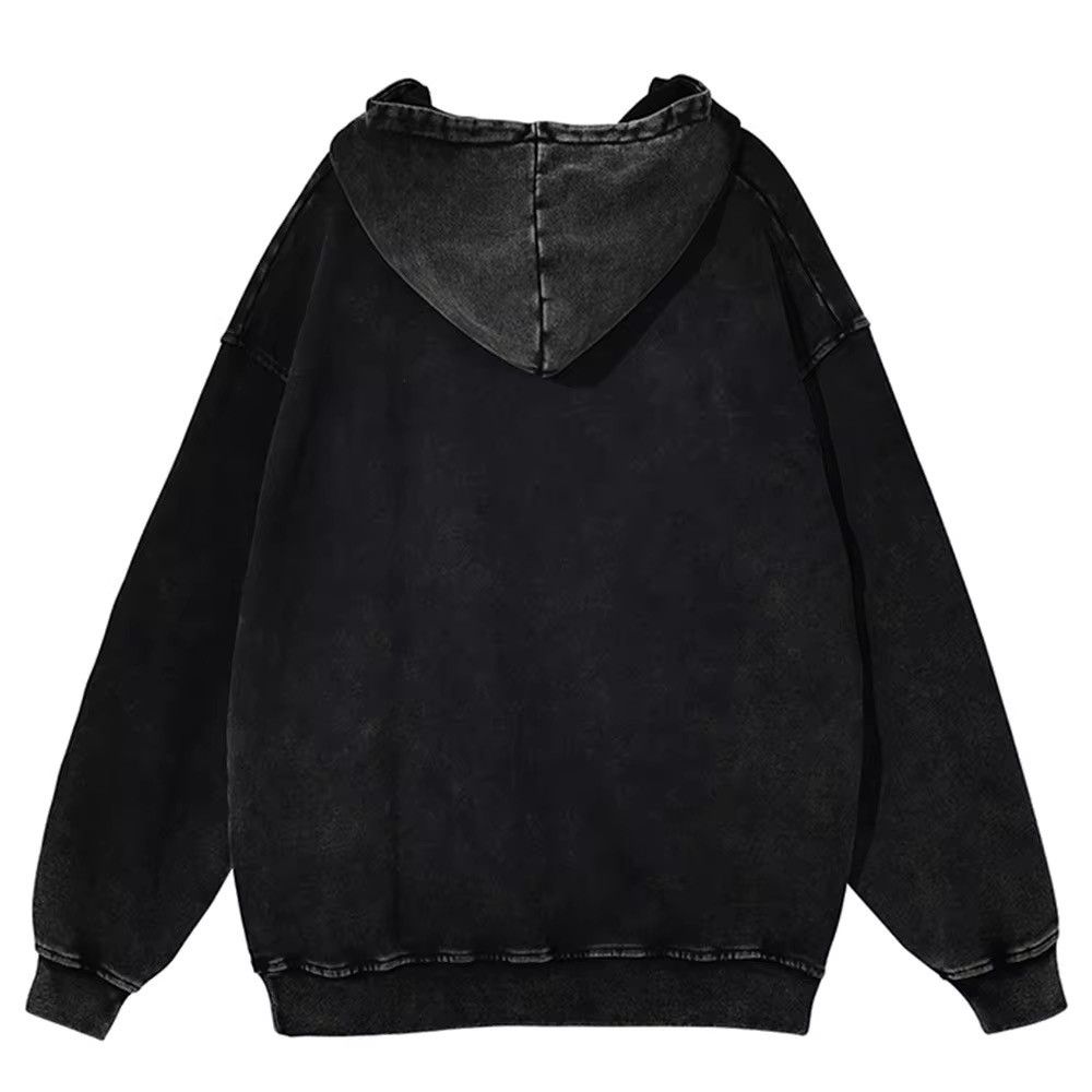 Other Streetwear Washed Hip Hop Hoodie Pullover Size US M / EU 48-50 / 2 - 2 Thumbnail