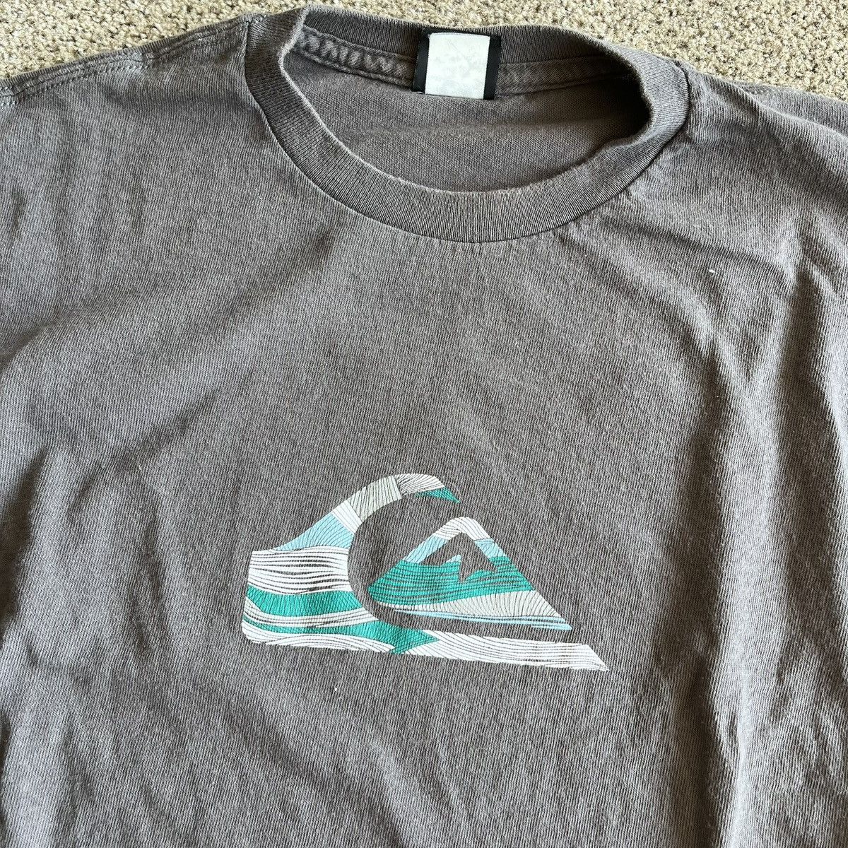 Quicksilver Vintage Y2K Men’s Quicksilver Big Logo Tee Shirt Size US M / EU 48-50 / 2 - 3 Thumbnail