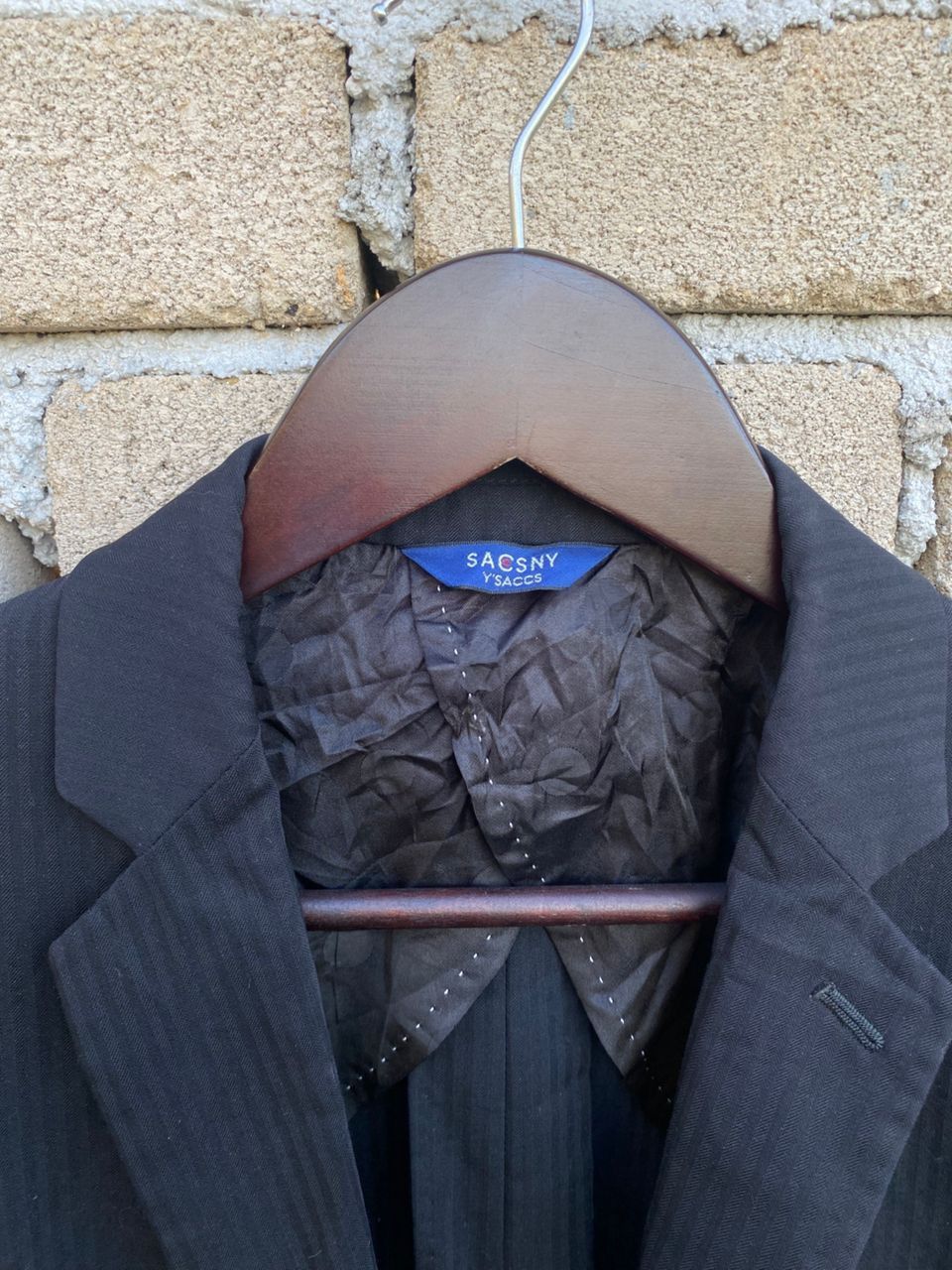 Yohji Yamamoto Yohji Yamamoto Blazer Stripes Size 36S - 5 Thumbnail