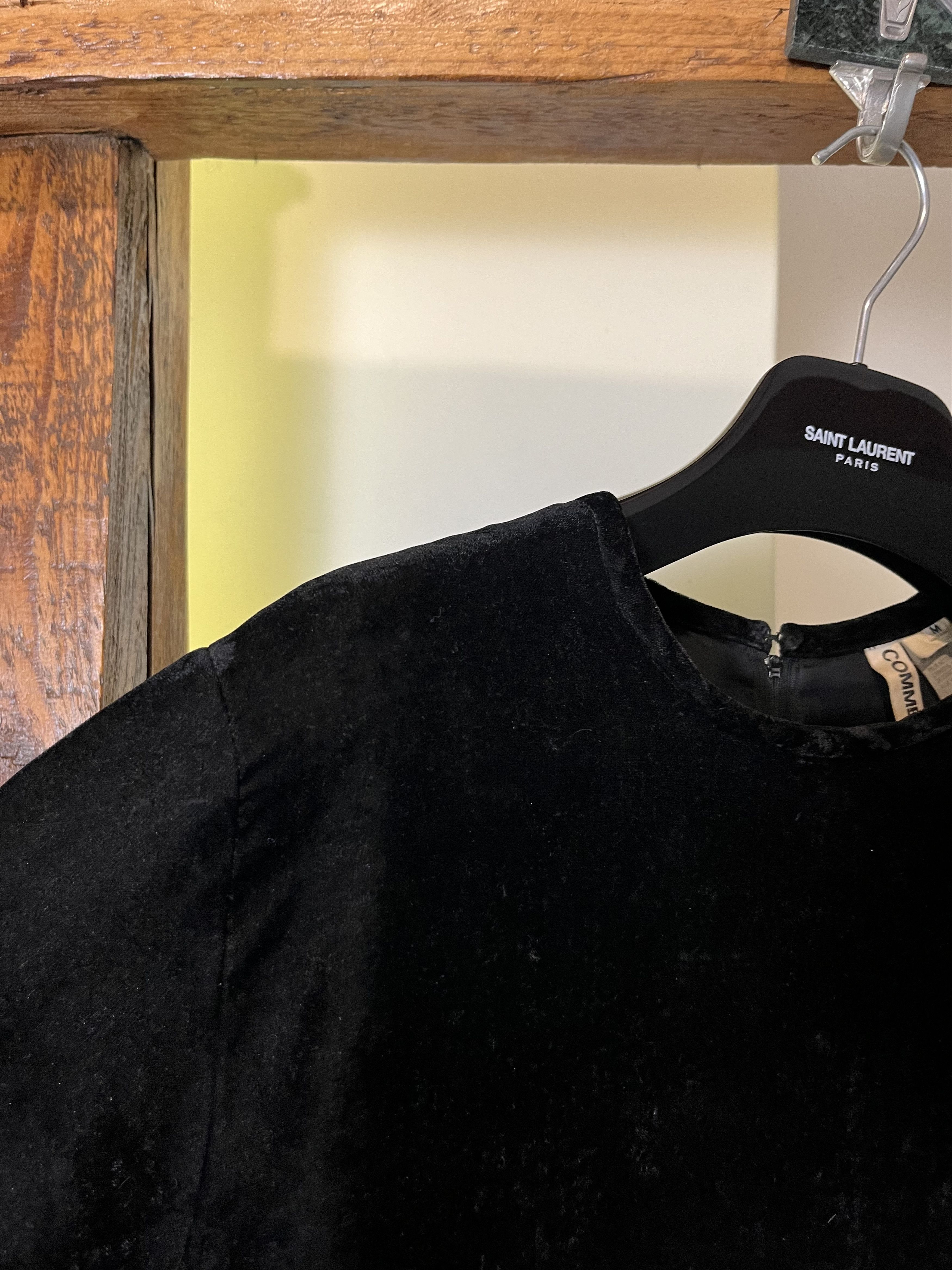 Comme des Garcons SHIRT × Japanese Brand Vintage Archive Comme des Garcons Velour RARE Size M / US 6-8 / IT 42-44 - 4 Thumbnail