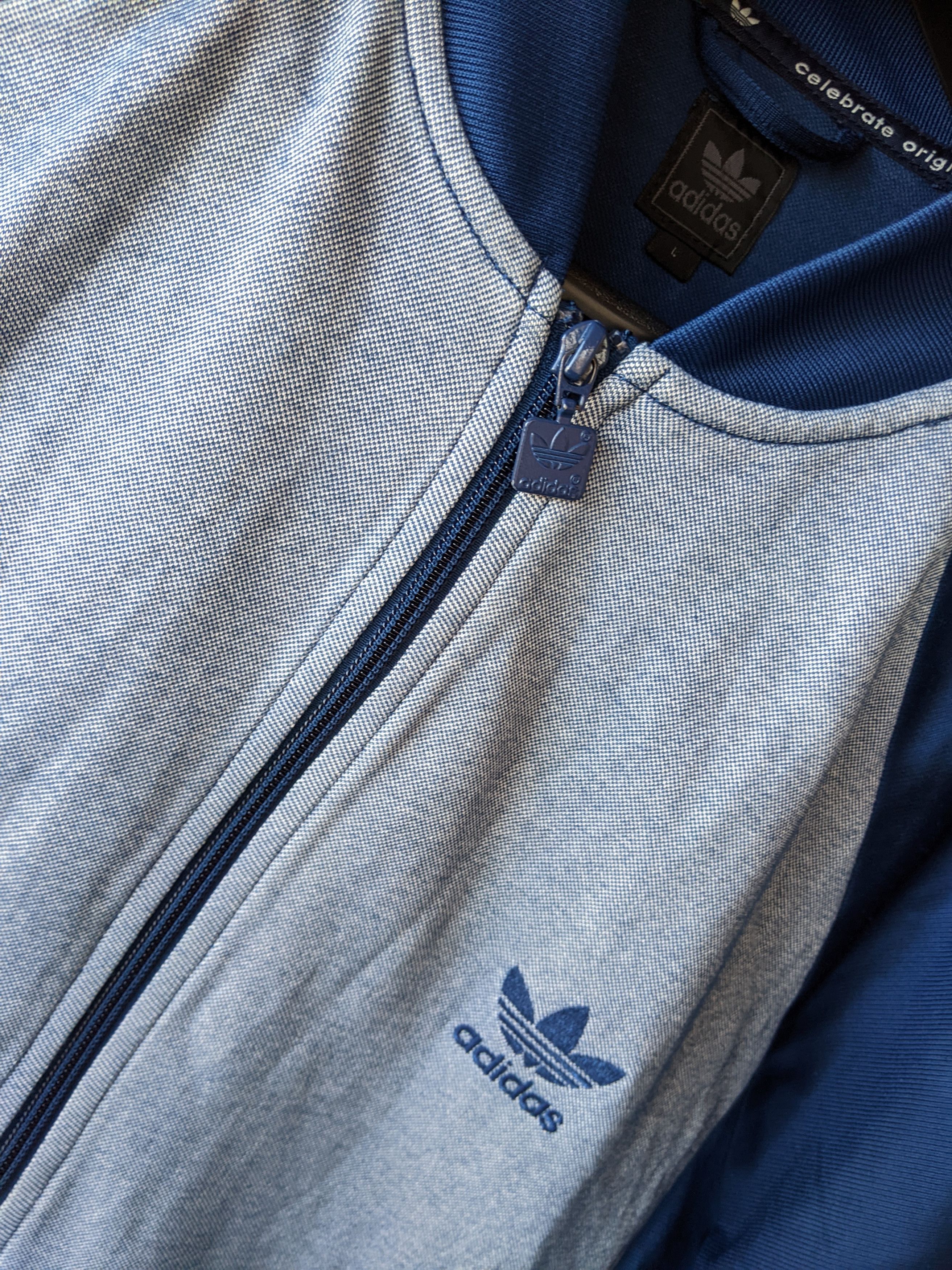 Adidas Adidas Originals Track Top Zip 2009 Y3 Nike ACG Puma YSL Size US L / EU 52-54 / 3 - 4 Thumbnail