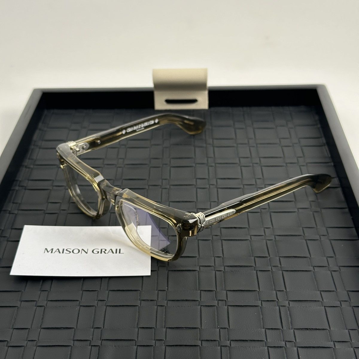 Chrome Hearts CHROME HEARTS PEN 15 ARMY EYEGLASSES Size ONE SIZE - 3 Thumbnail