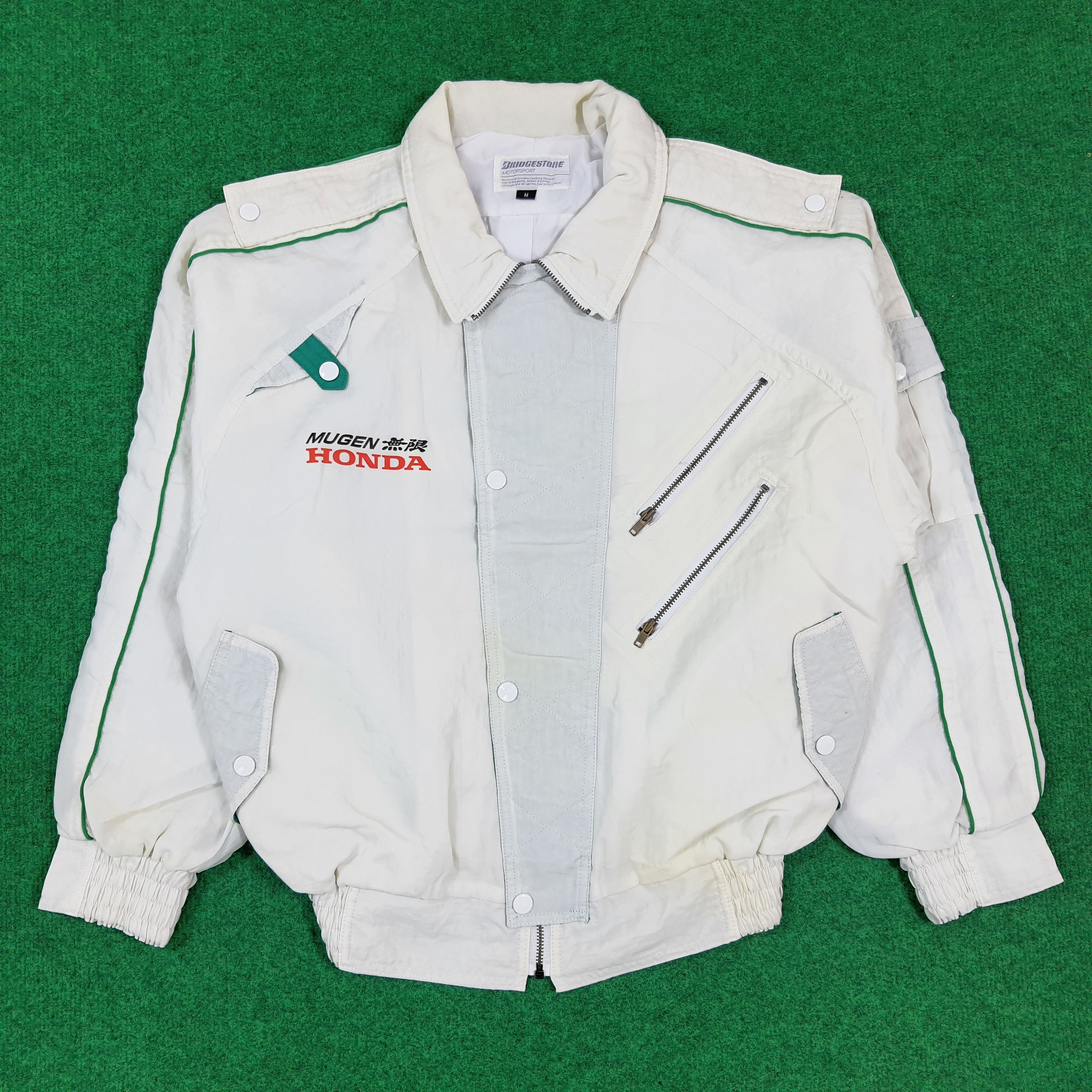 Japanese Brand Vintage Honda Mugen Custom Logo Pit Crew Jacket C300N14 Size US M / EU 48-50 / 2 - 3 Thumbnail