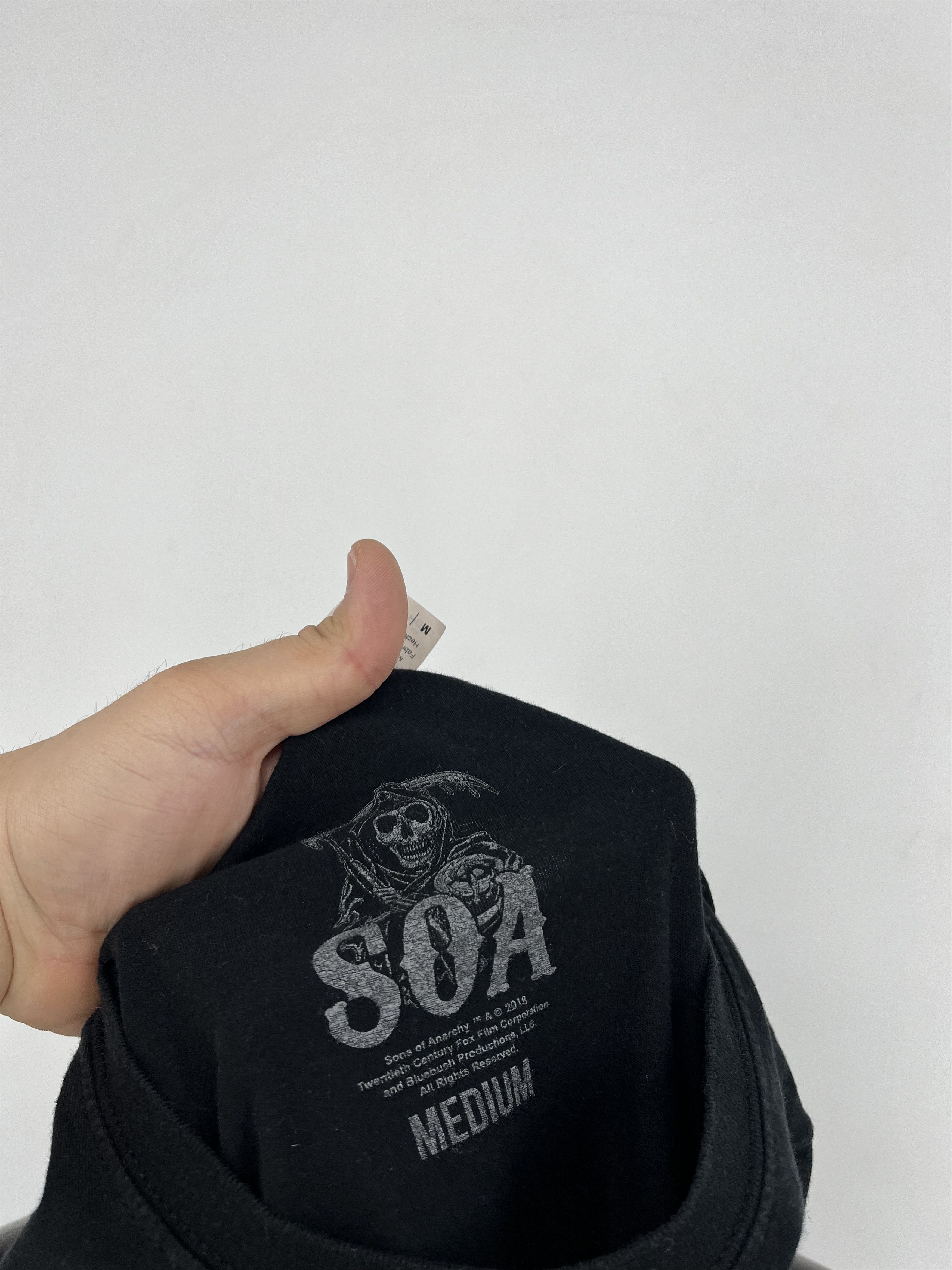 Band Tees × Vintage Vintage SOA Sons Of Anarchy Vintage Band Graphic Tee Sz M Size US M / EU 48-50 / 2 - 11 Thumbnail