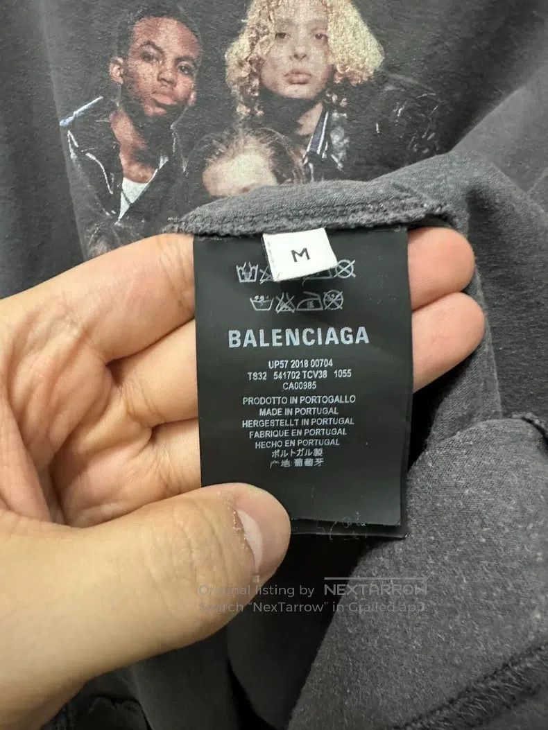 Balenciaga Balenciaga Band short-sleeve T-shirt Size US M / EU 48-50 / 2 - 4 Thumbnail