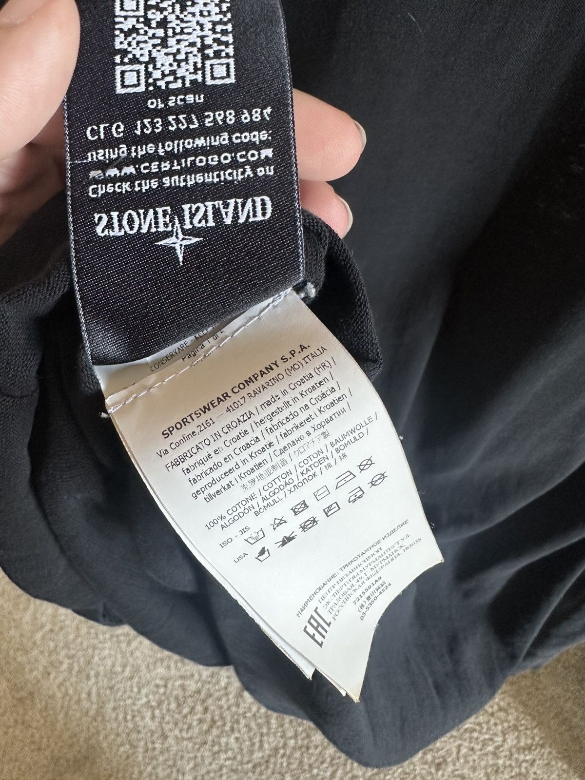 Stone Island Stone island Long Sleave Tee Size US L / EU 52-54 / 3 - 7 Thumbnail