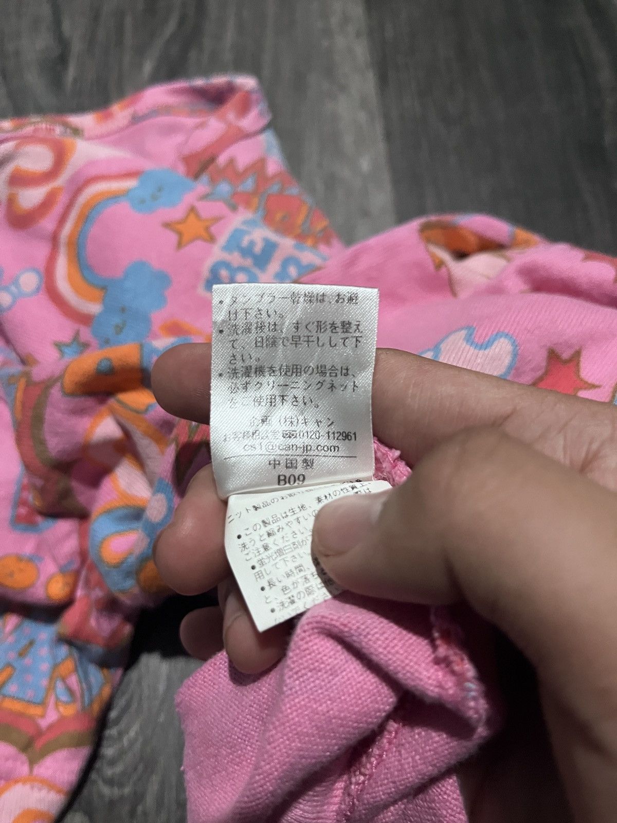 Japanese Brand × Vintage Betty Blue Shinji Abe Pink Cute Top Double Sleeve Size S / US 4 / IT 40 - 7 Thumbnail