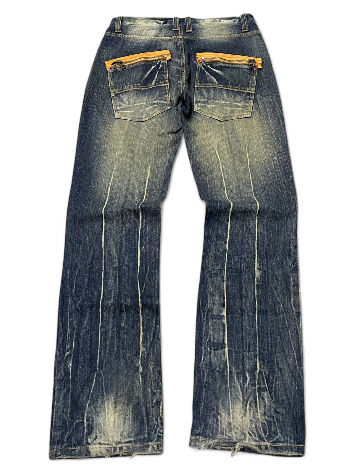 Hysteric Glamour Clone Devgru Japan Mud Wash Zipper Pocket Jeans Size US 32 / EU 48 - 2 Thumbnail