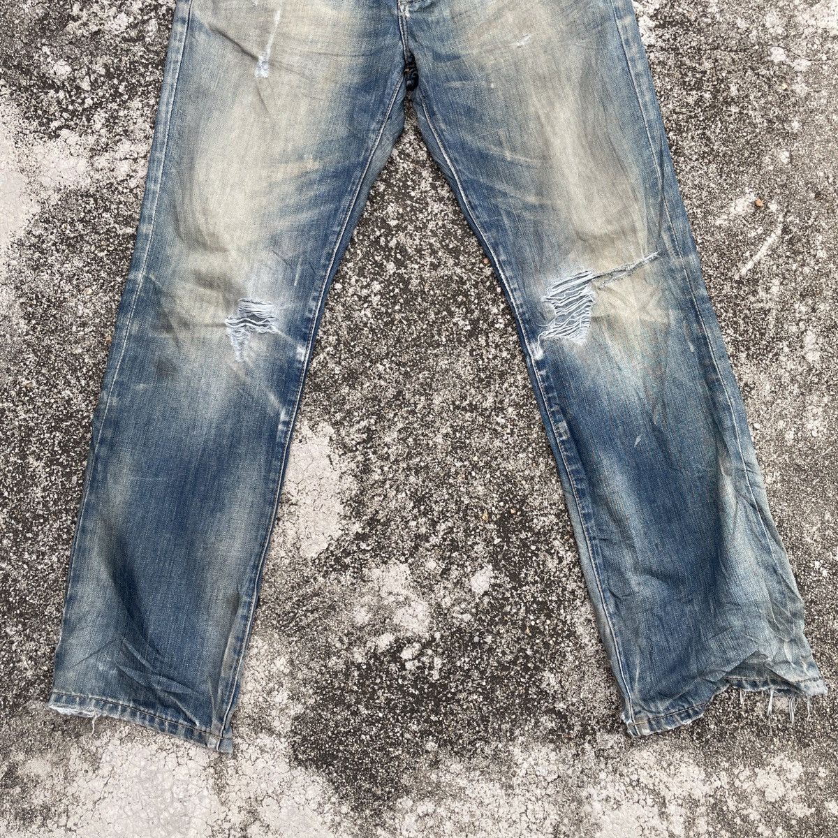 Ecko Unltd. Vintage Ecko Unltd Distressed Denim Jeans Size US 34 / EU 50 - 4 Thumbnail