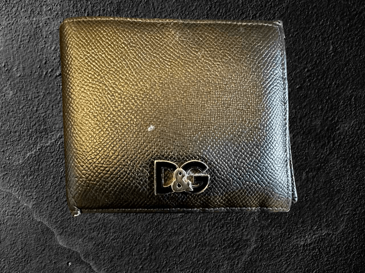 Dolce & Gabbana Dolce & Gabbana Black Leather Bifold Wallet With D&G Logo Size ONE SIZE - 2 Thumbnail