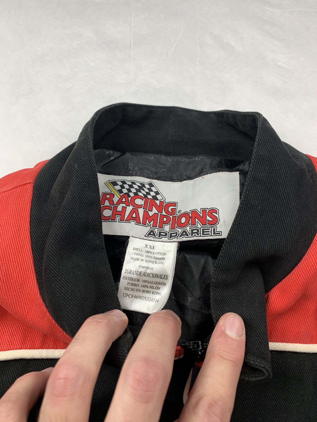 NASCAR Vintage 2000s Nascar Dodge Racing Jacket Size US XXL / EU 58 / 5 - 6 Thumbnail