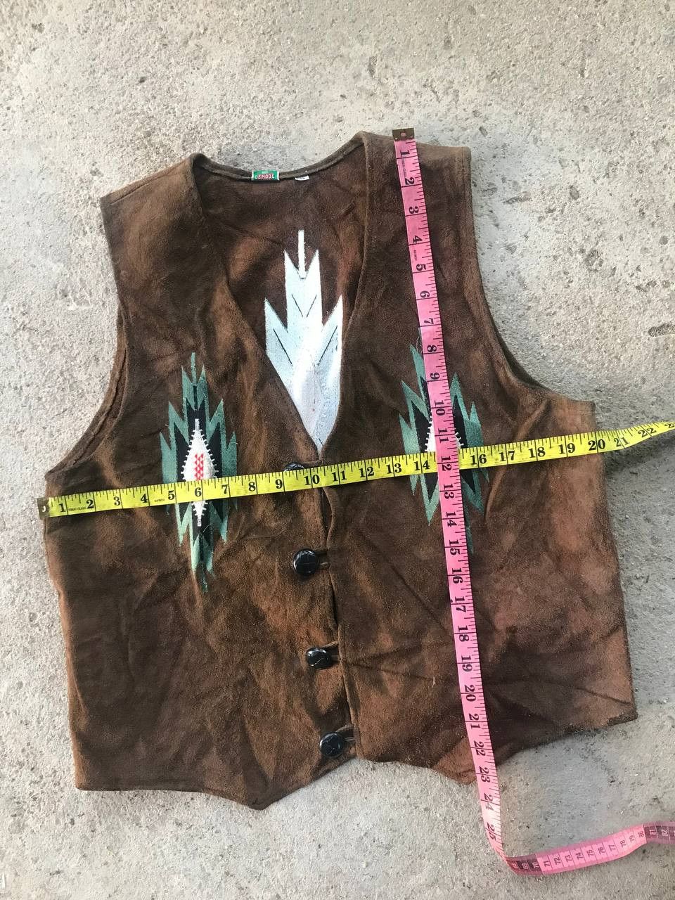 Leather × Vintage Vintage Leather Vest Size US L / EU 52-54 / 3 - 5 Thumbnail