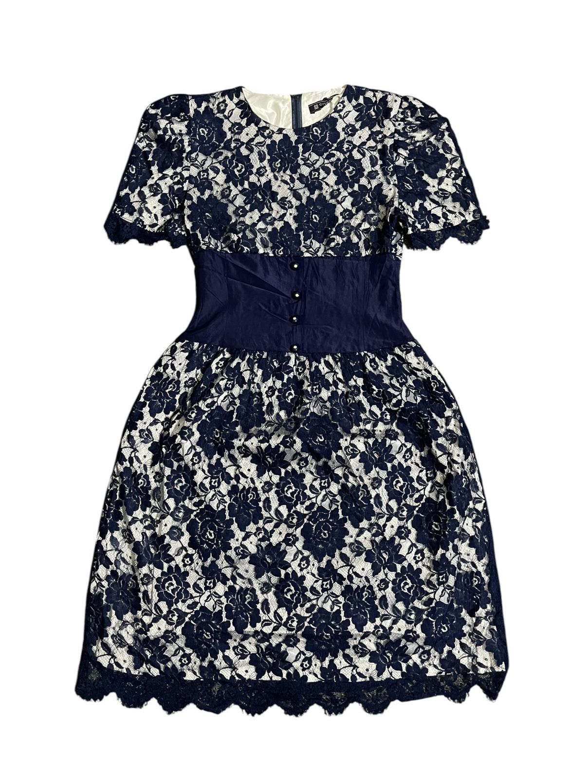 Givenchy Givenchy Hi Formal Archieve Floral Blue Maxi Dress Size M / US 6-8 / IT 42-44 - 1 Thumbnail