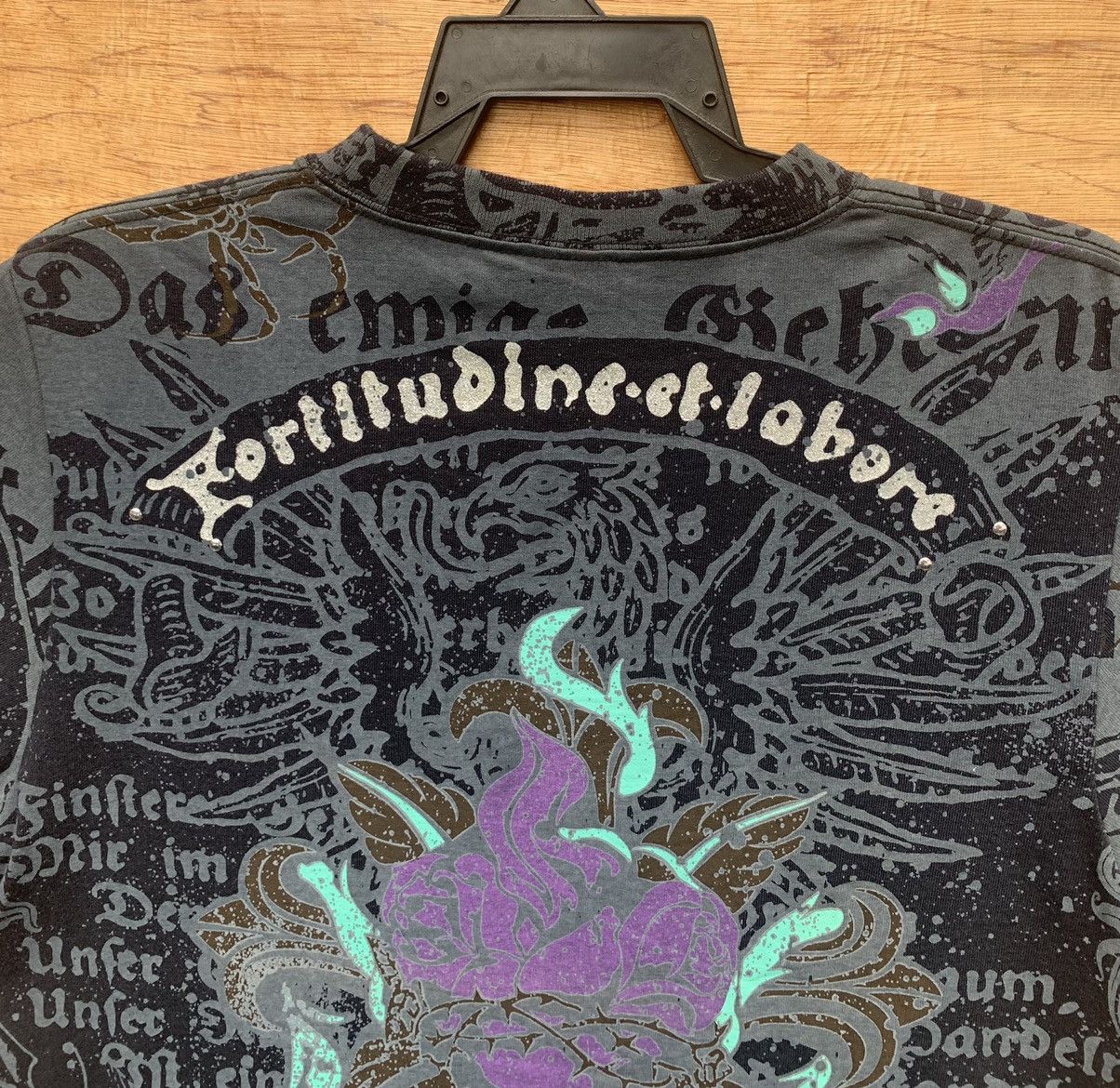 Art Comes First In.Ardua.tendit Full Print T Shirt Size US M / EU 48-50 / 2 - 15 Thumbnail