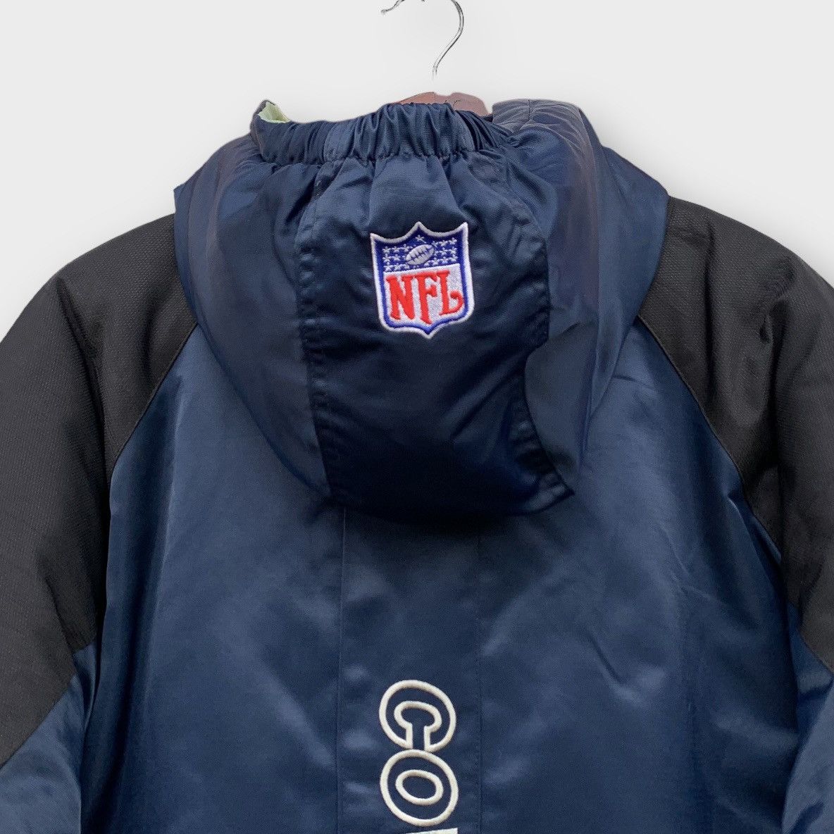 NFL VINTAGE 90s STARTER DALLAS COWBOYS JACKET EMBROIDERED LOGO Size US L / EU 52-54 / 3 - 8 Thumbnail