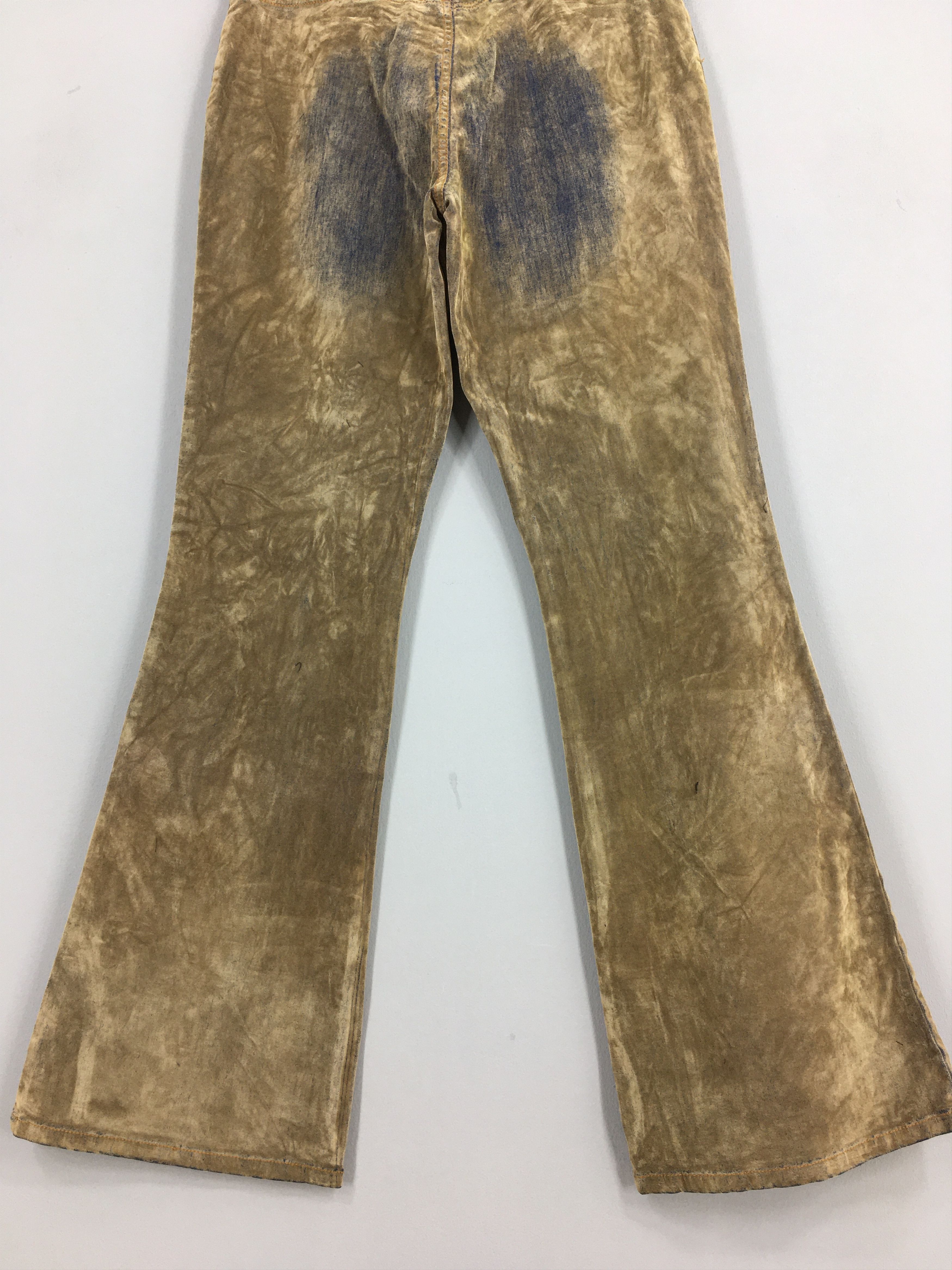 Japanese Brand Size 29x31 Y2K Bongo Let Me Be Flared Bootcut Pants S1039 Size US 29 - 10 Thumbnail