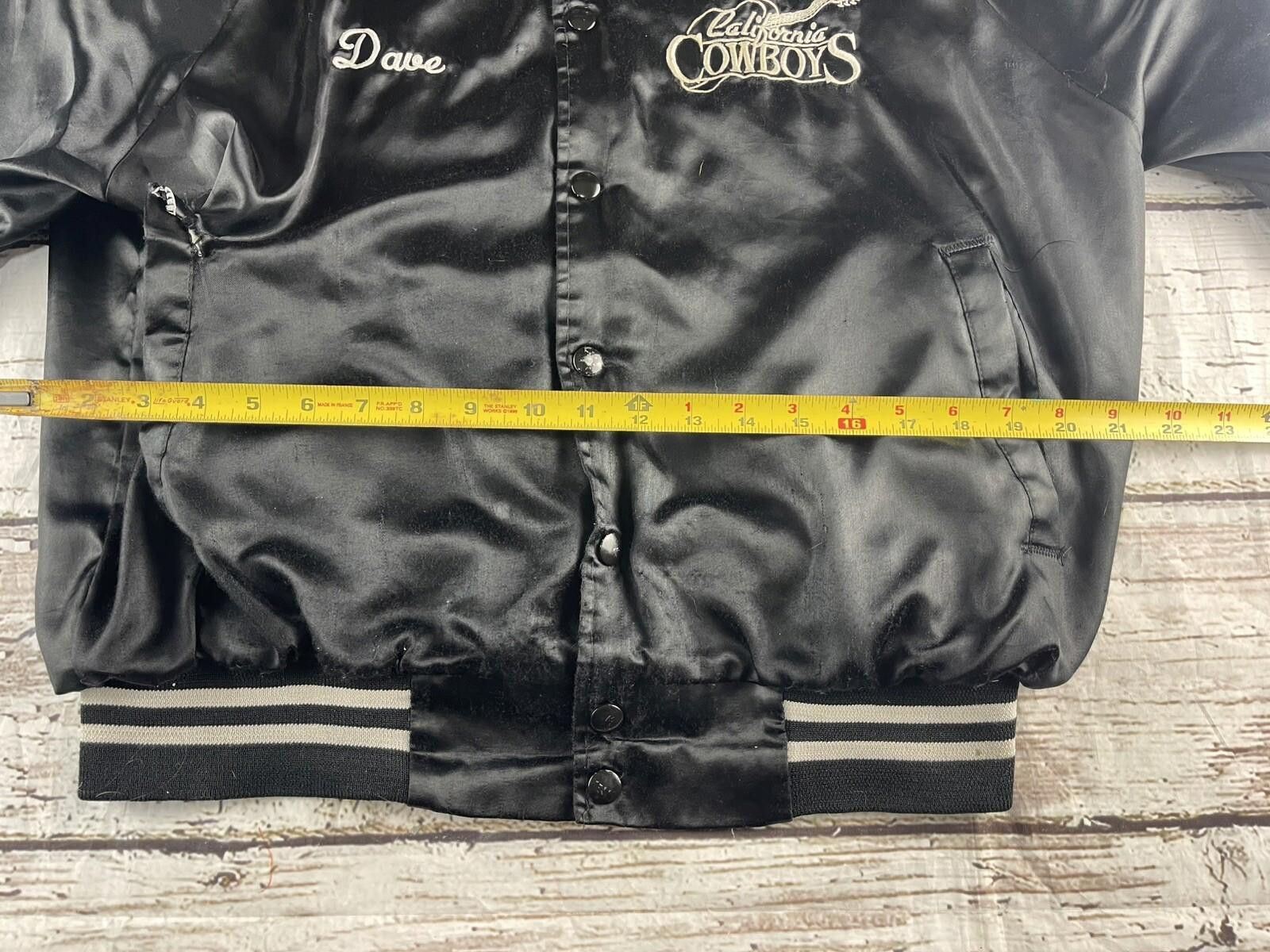 Marina Rinaldi California Cowboys Guitar Music Band Bomber Men L Size US L / EU 52-54 / 3 - 9 Thumbnail