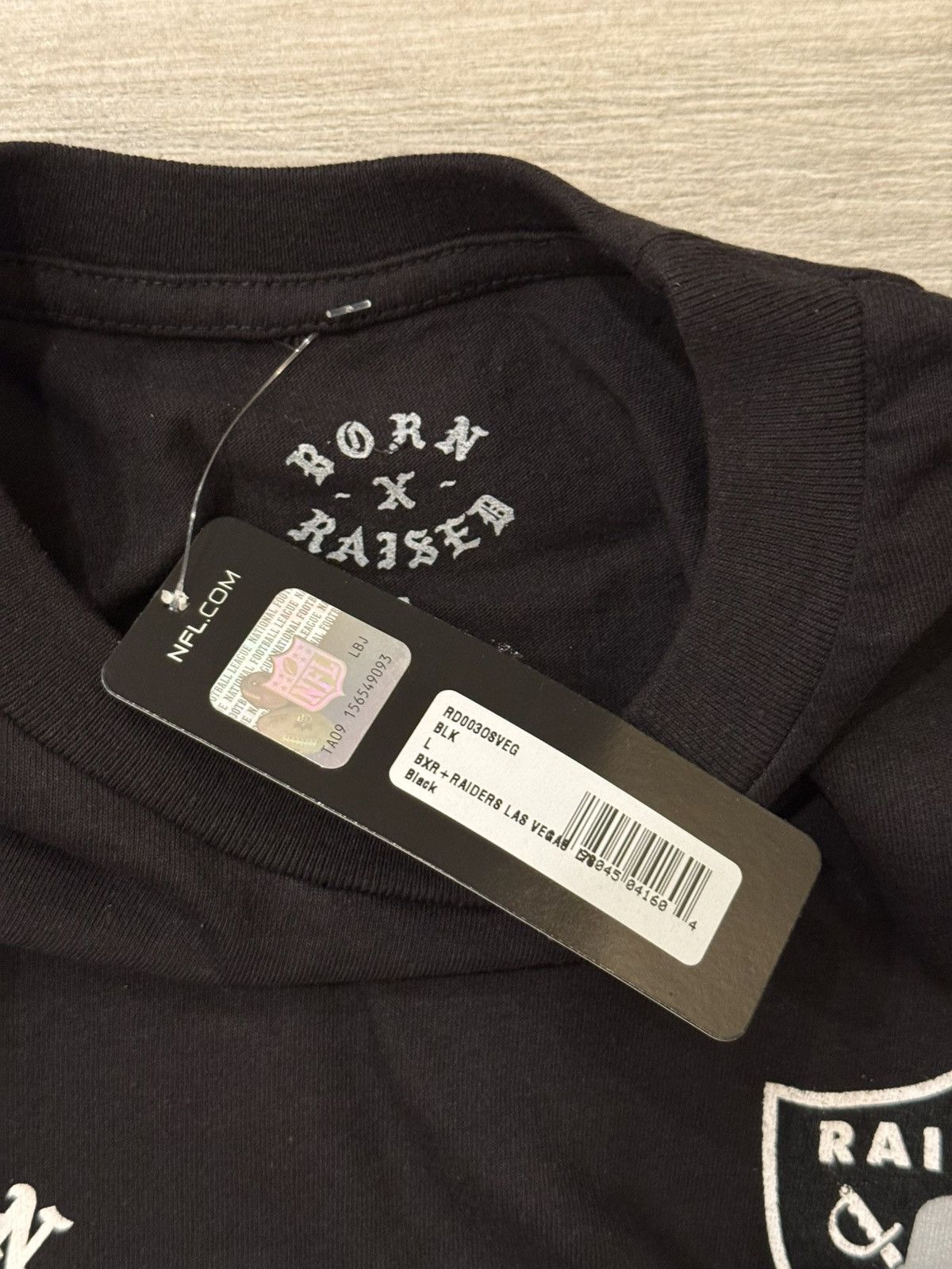 Born X Raised BORN X RAISED Las Vegas Raiders Long Sleeve T-Shirt Black L Size US L / EU 52-54 / 3 - 4 Thumbnail